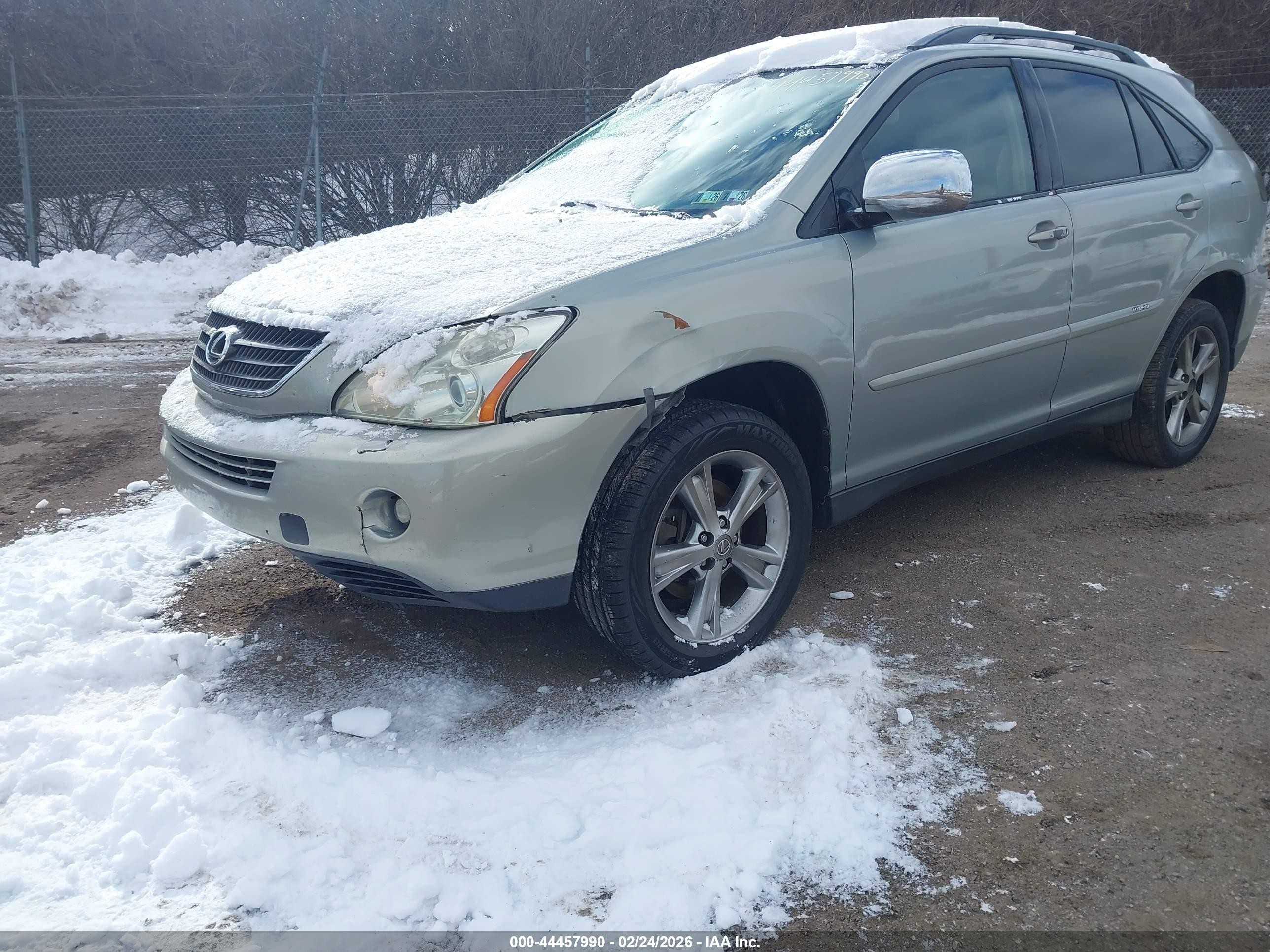 2007 Lexus Rx 400h   Tan vin: JTJGW31U872004566