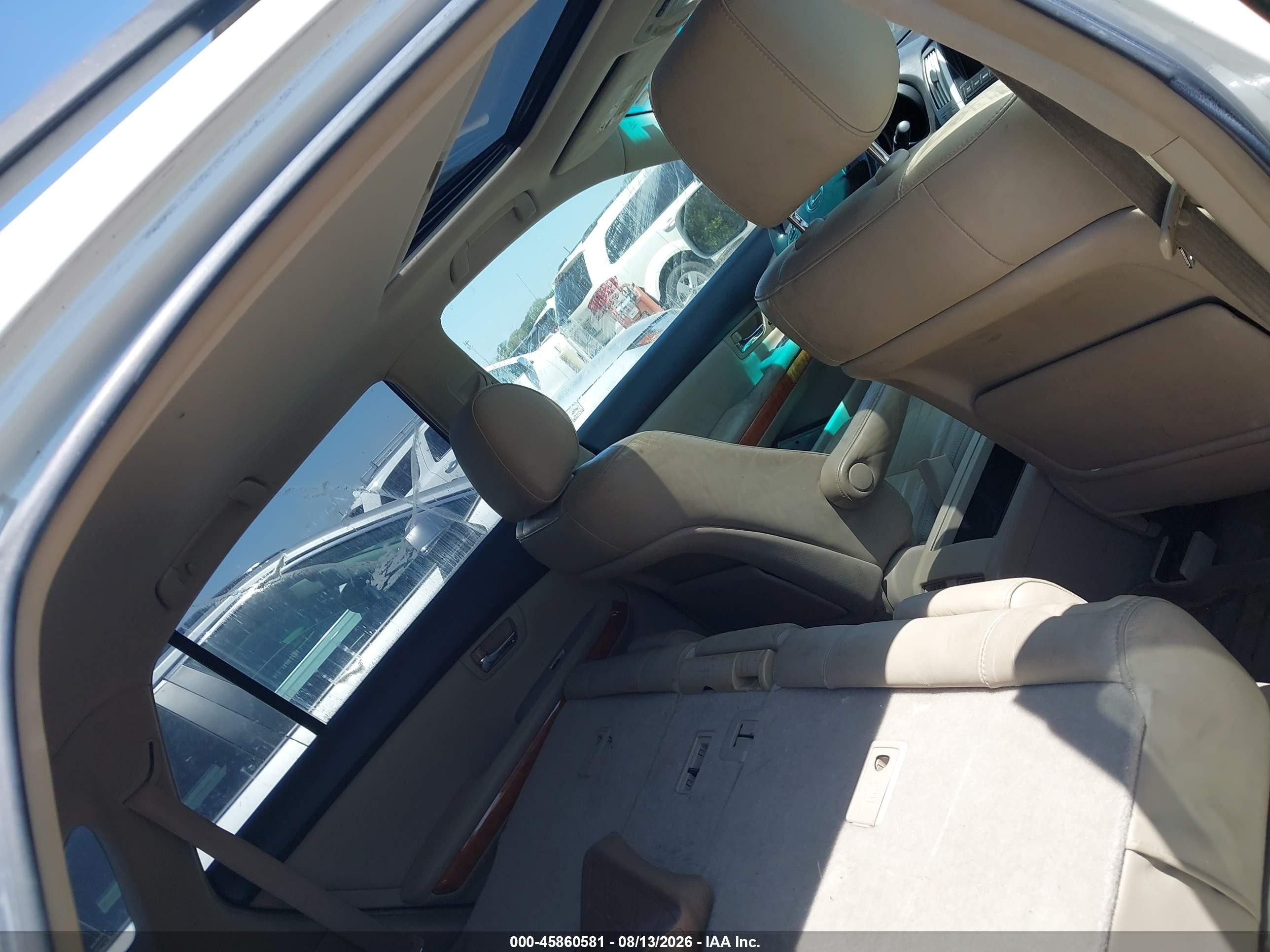 2008 Lexus Rx 400h   White vin: JTJGW31U882009798