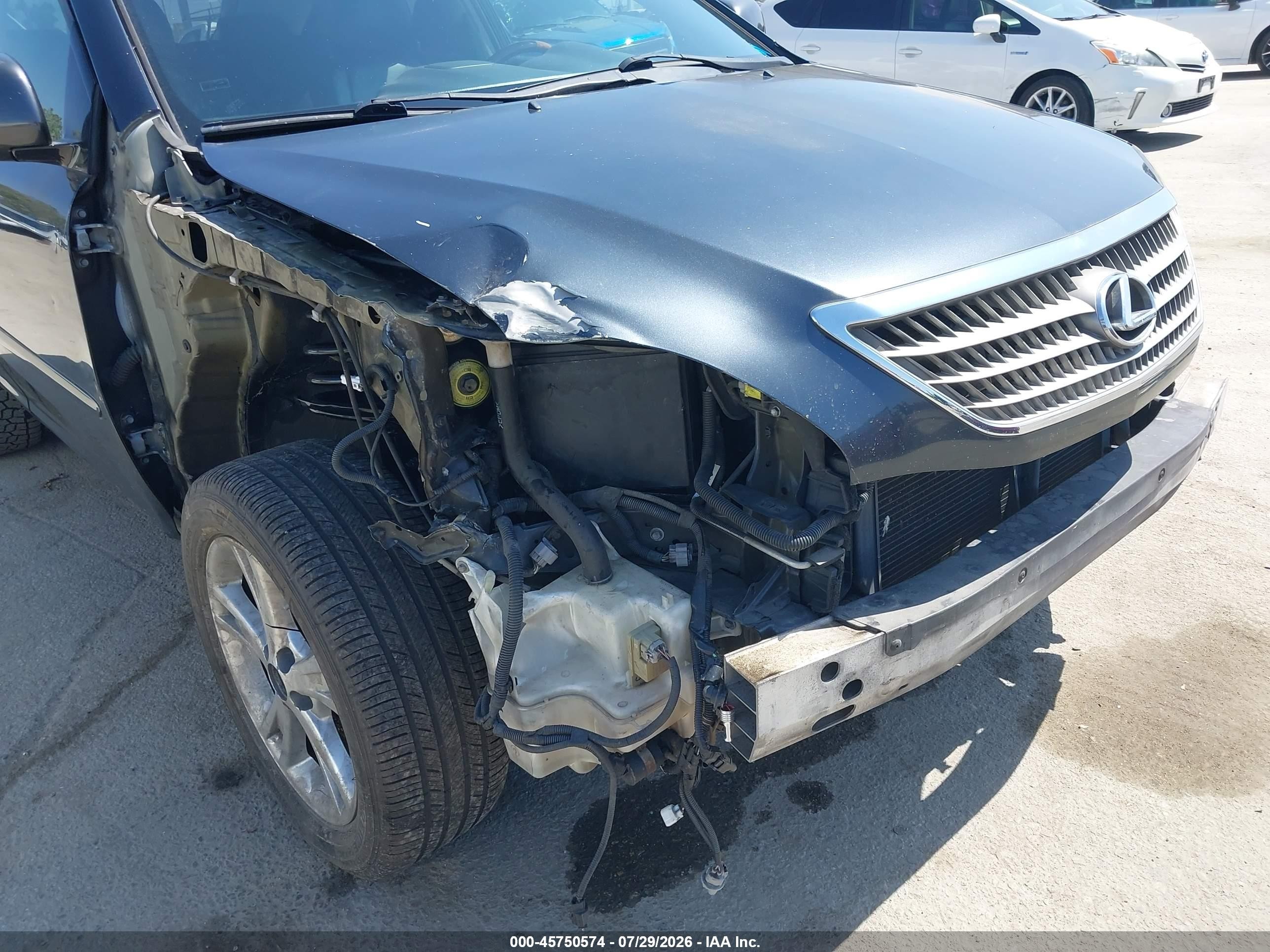 2008 Lexus Rx 400h   Gray vin: JTJGW31U882850486