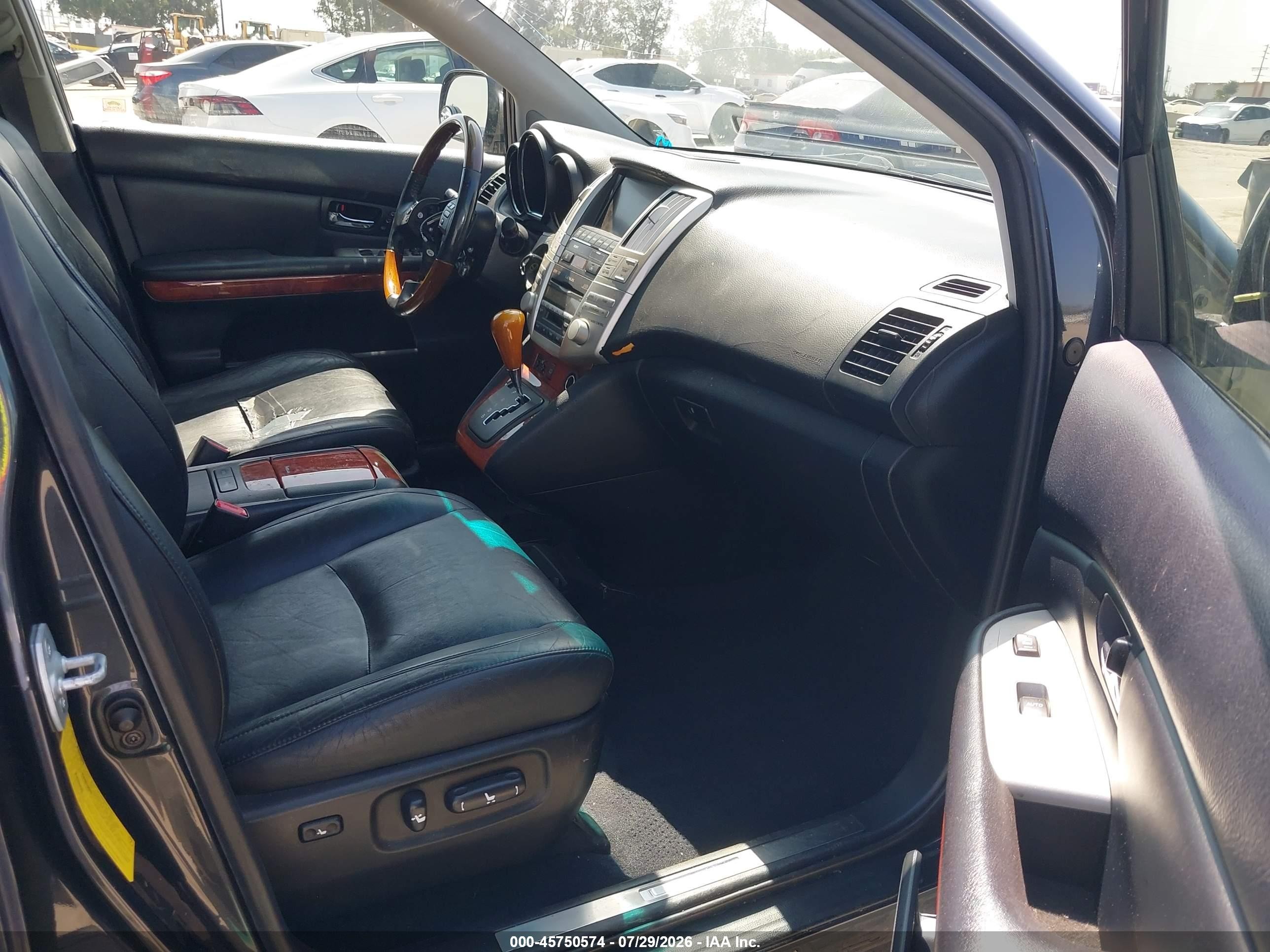 2008 Lexus Rx 400h   Gray vin: JTJGW31U882850486