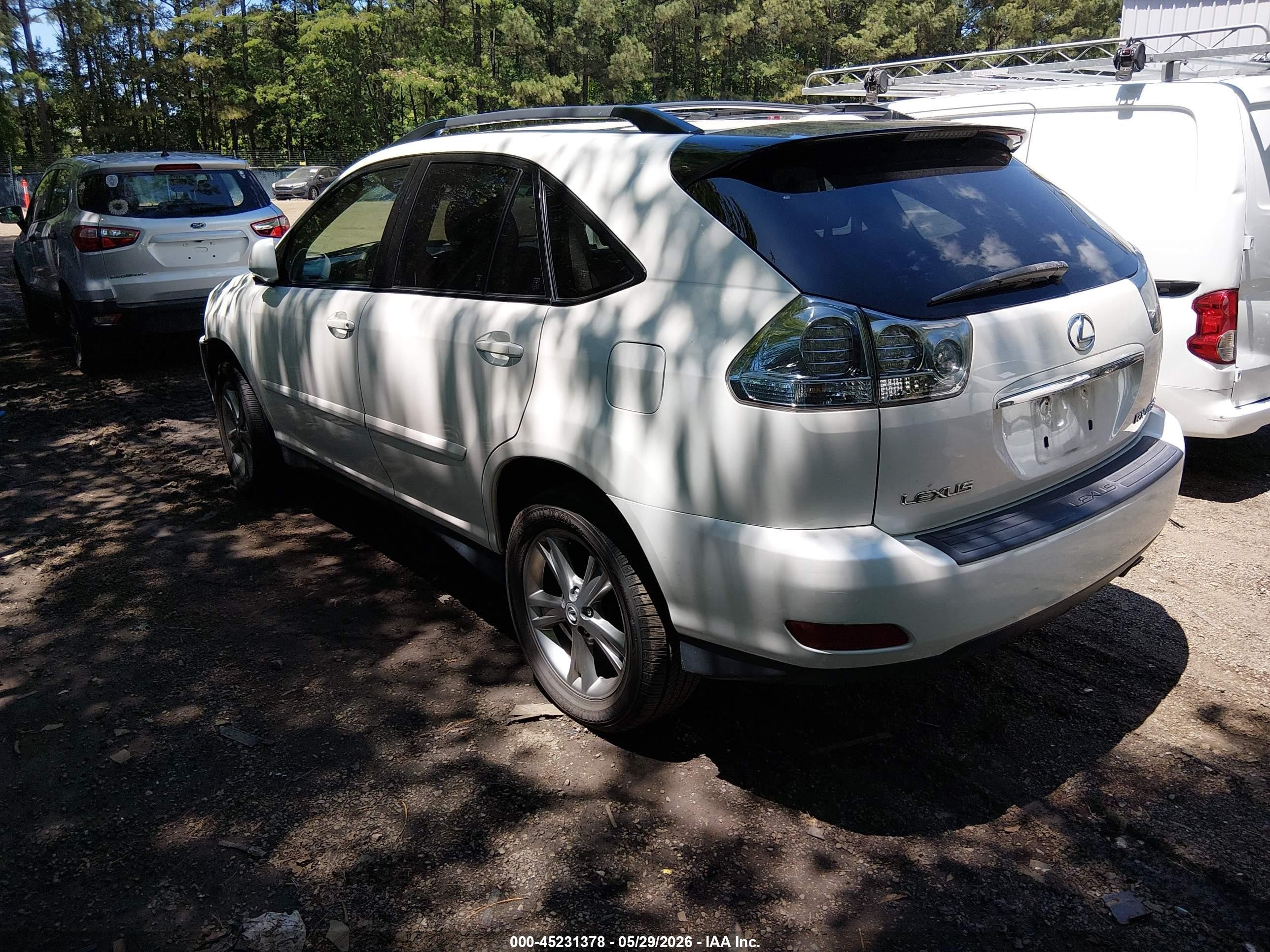 2006 Lexus Rx 400h White vin: JTJGW31UX60002974