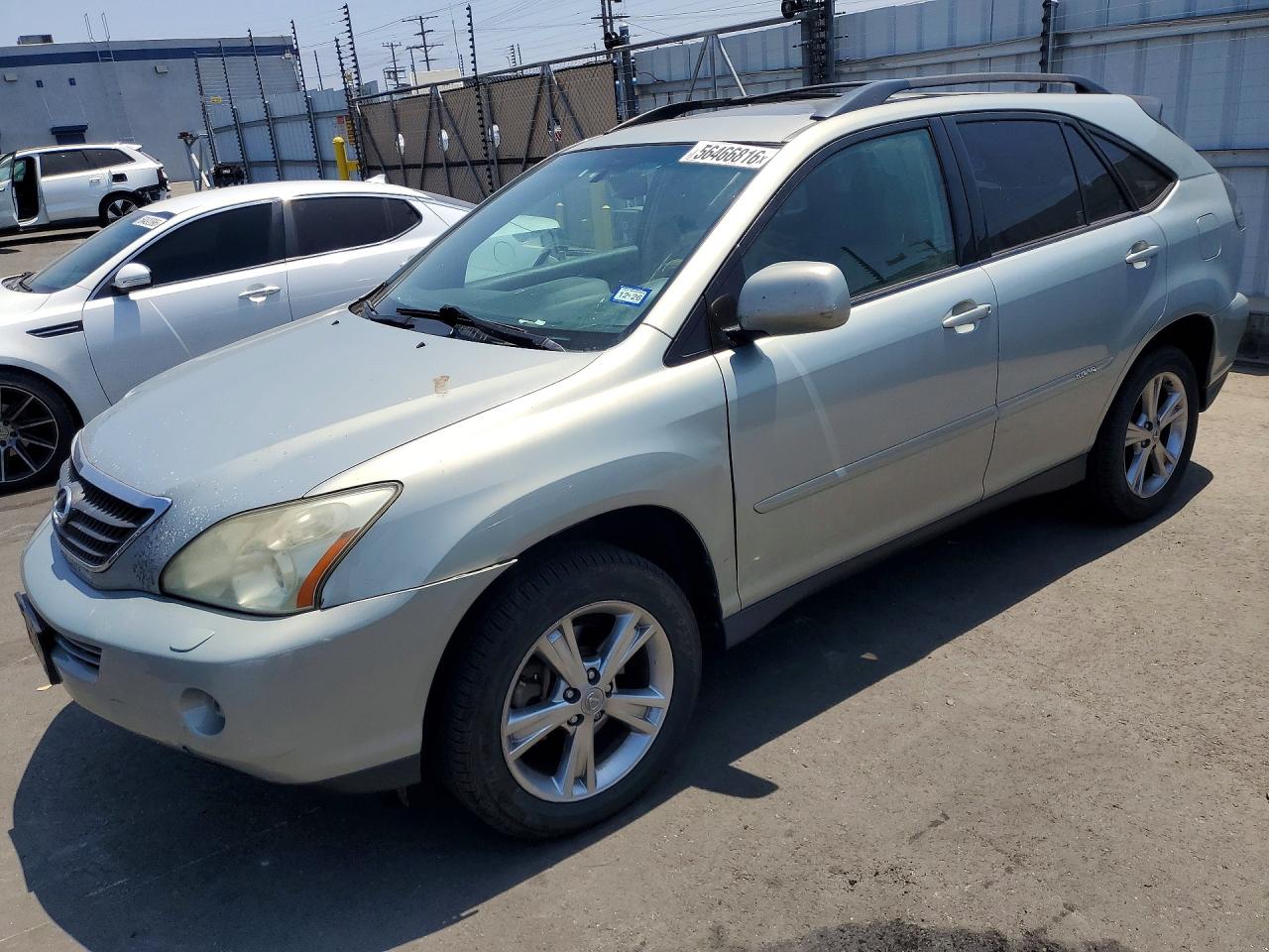2007 Lexus Rx 400h Silver vin: JTJGW31UX72003113