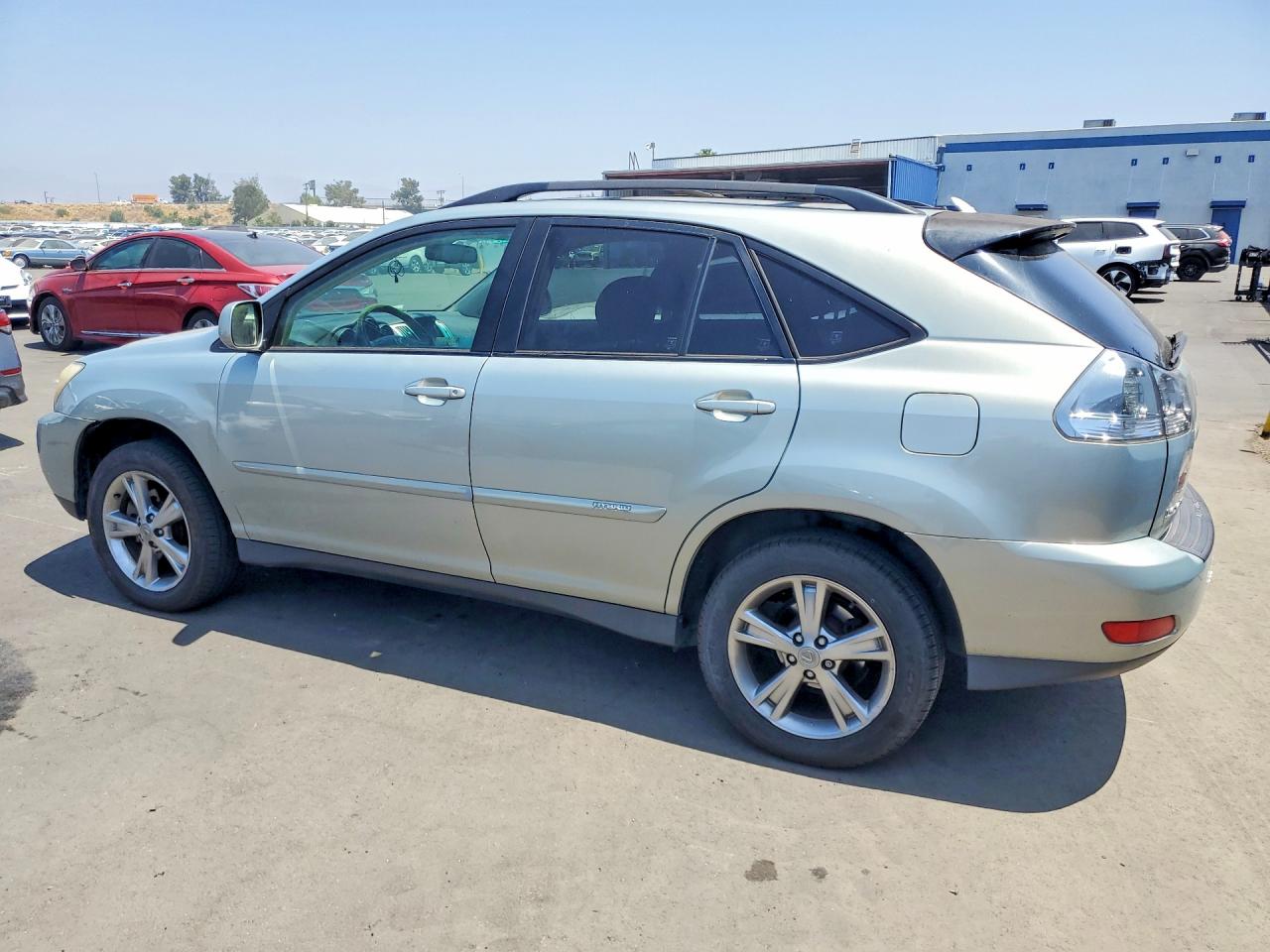 2007 Lexus Rx 400h Silver vin: JTJGW31UX72003113