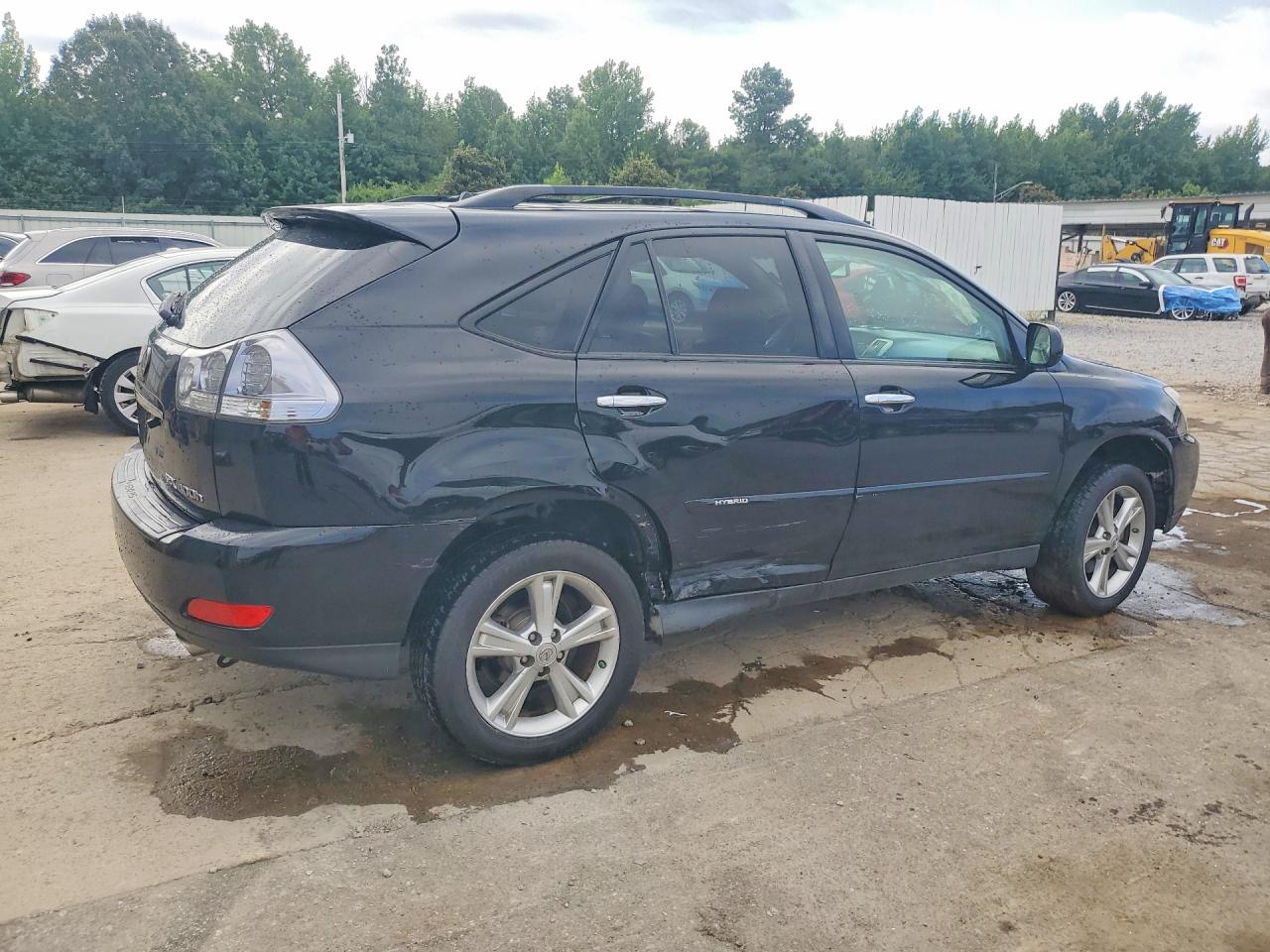 2008 Lexus Rx 400h Black vin: JTJGW31UX82007602