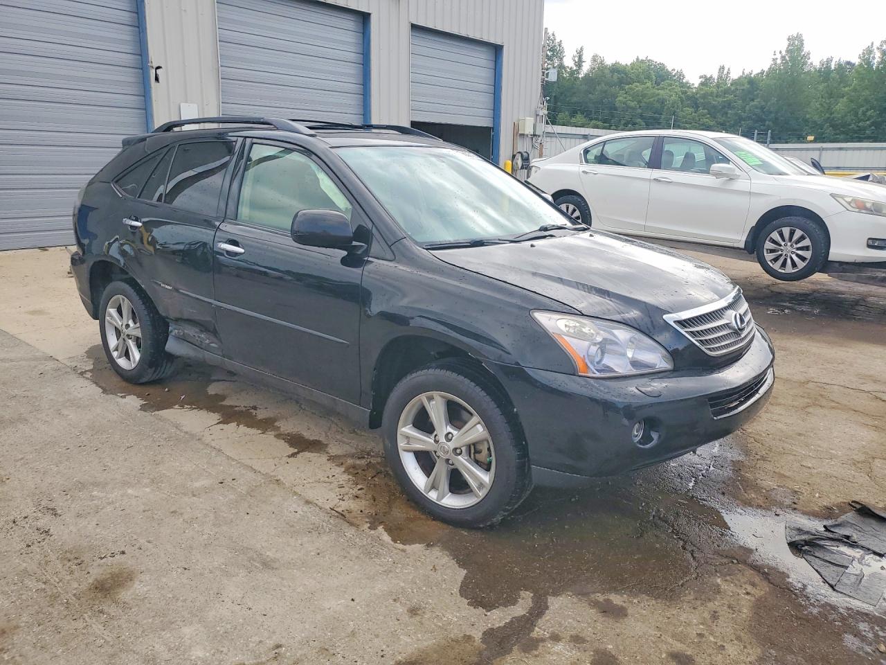 2008 Lexus Rx 400h Black vin: JTJGW31UX82007602