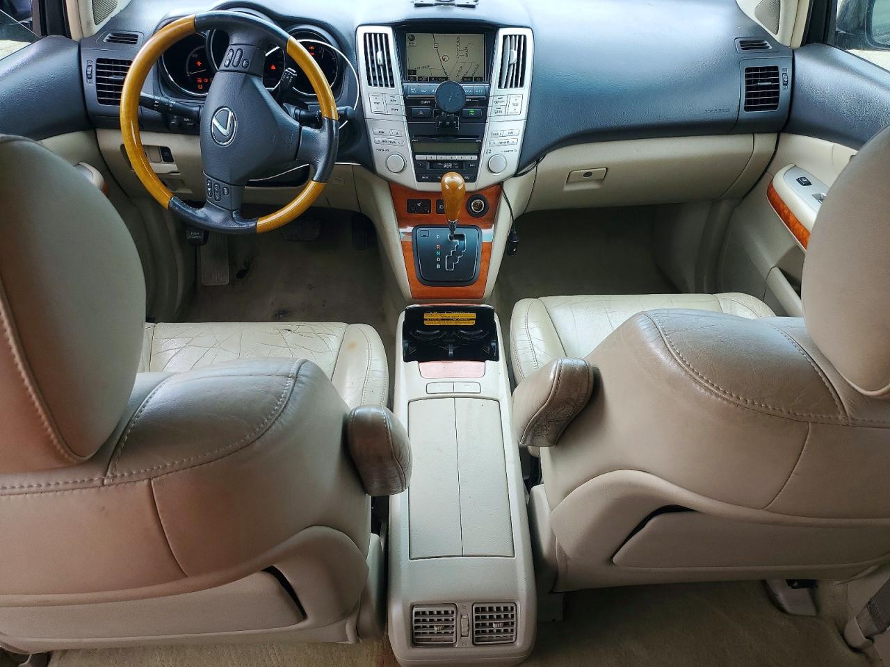 2008 Lexus Rx 400h Black vin: JTJGW31UX82007602