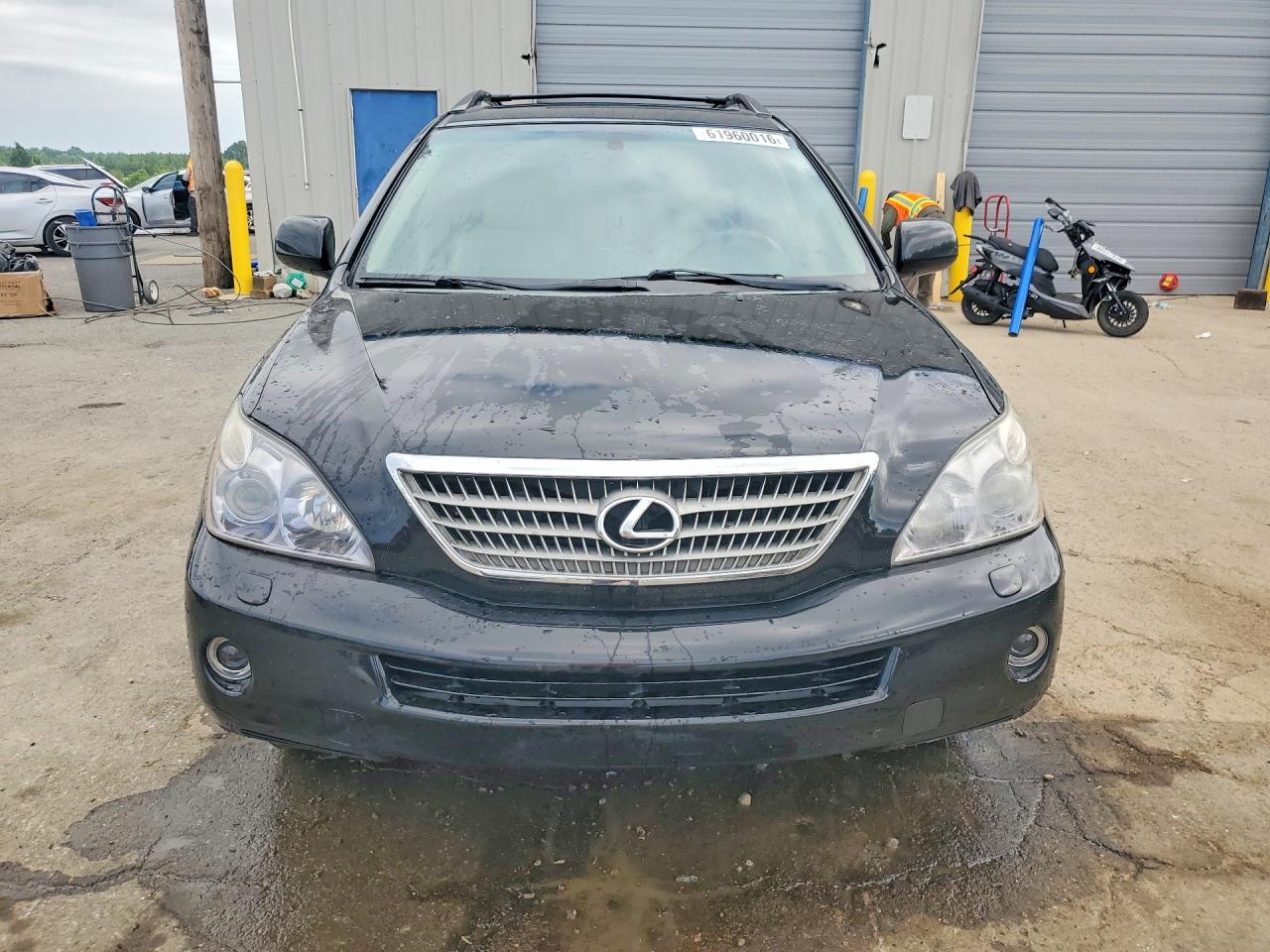2008 Lexus Rx 400h Black vin: JTJGW31UX82007602