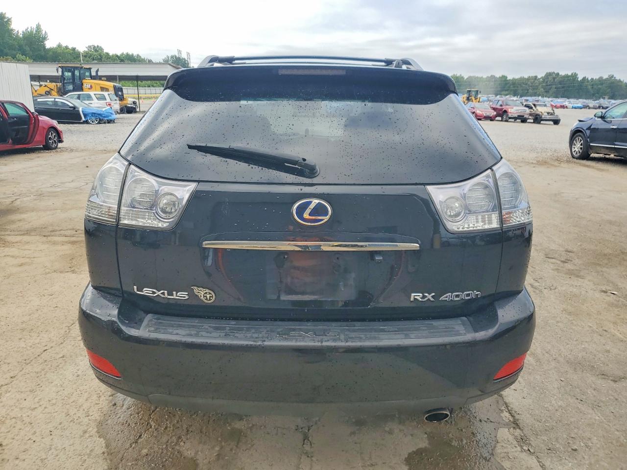 2008 Lexus Rx 400h Black vin: JTJGW31UX82007602