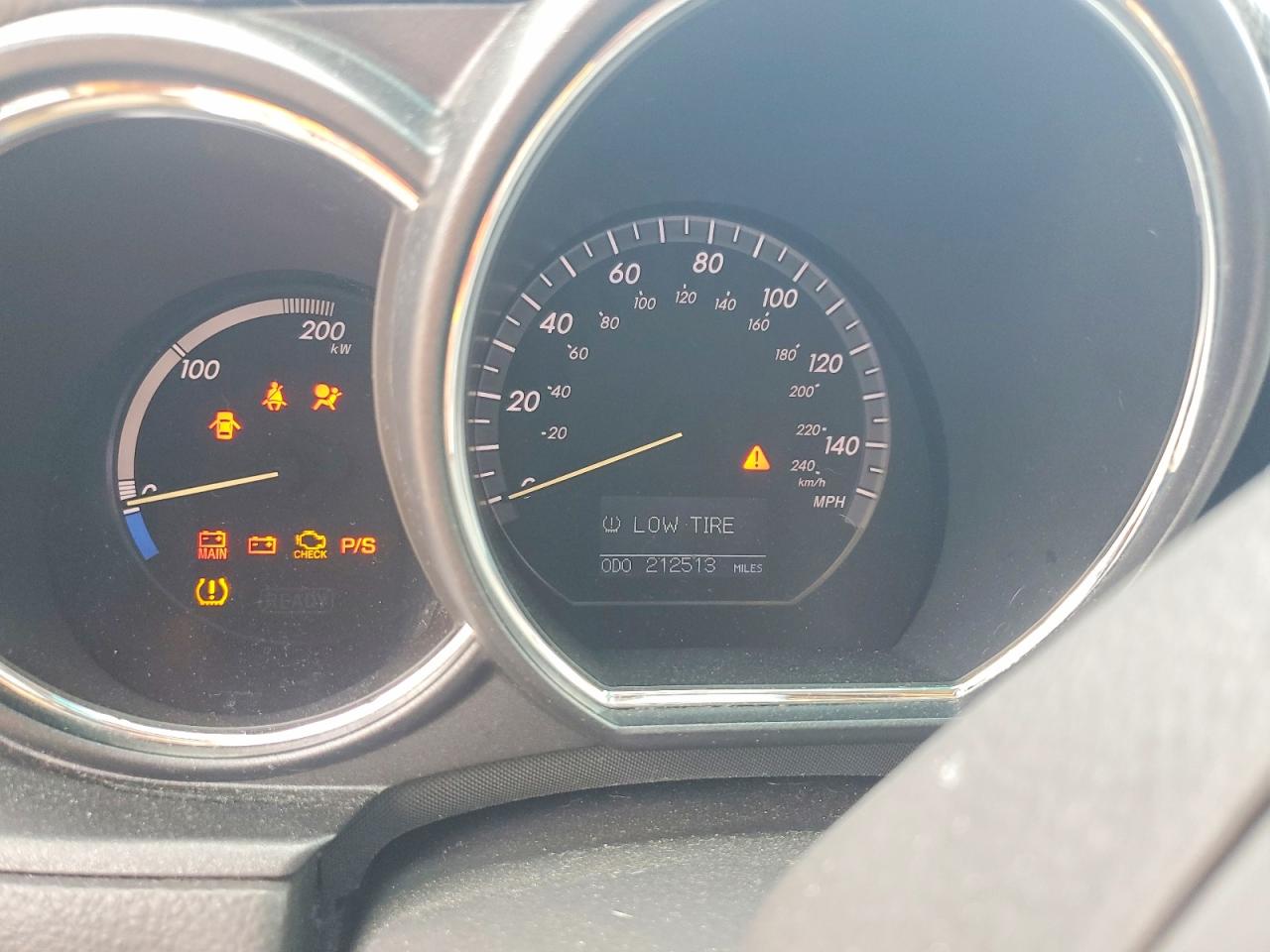 2008 Lexus Rx 400h Black vin: JTJGW31UX82007602
