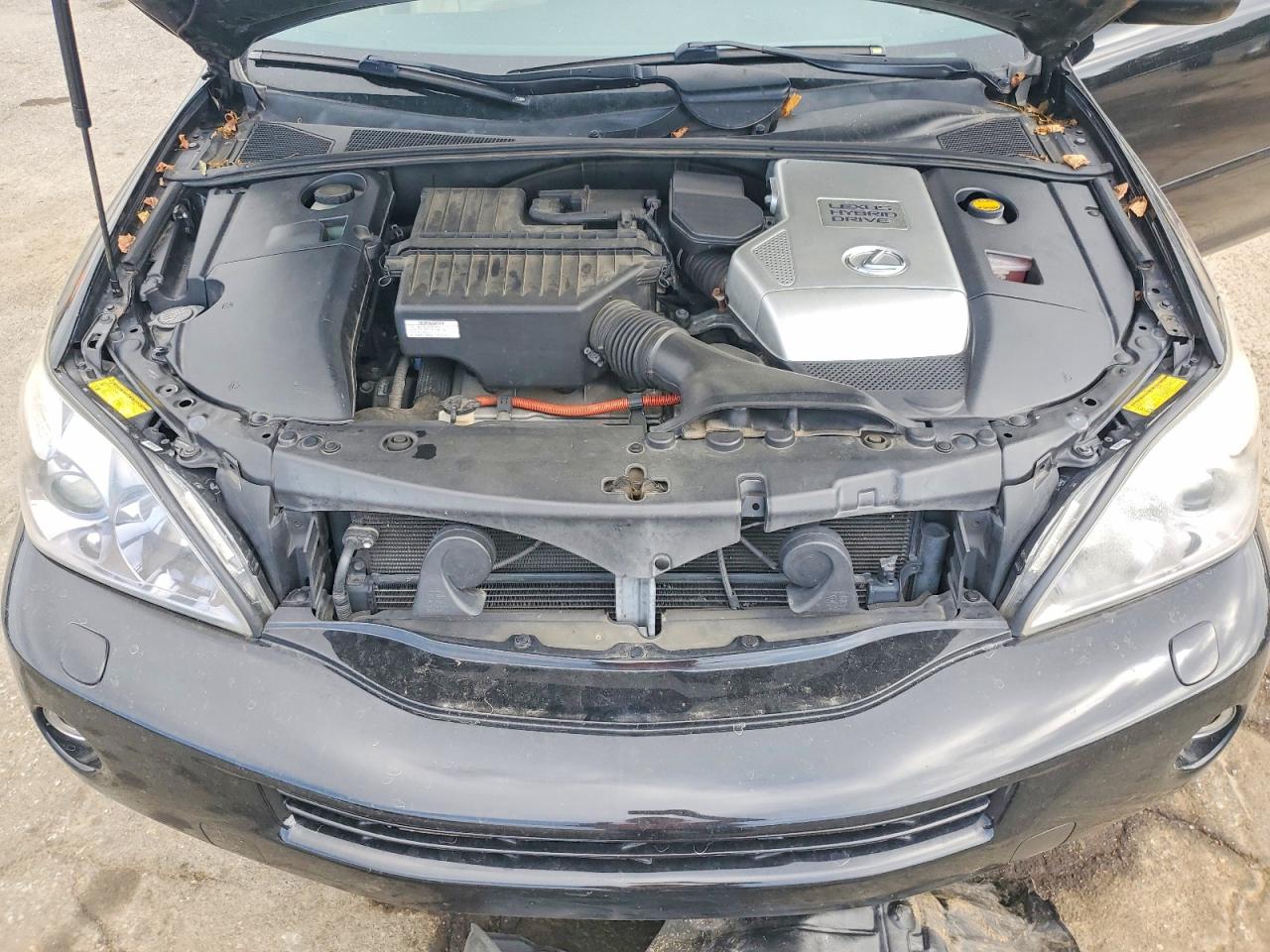 2008 Lexus Rx 400h Black vin: JTJGW31UX82007602