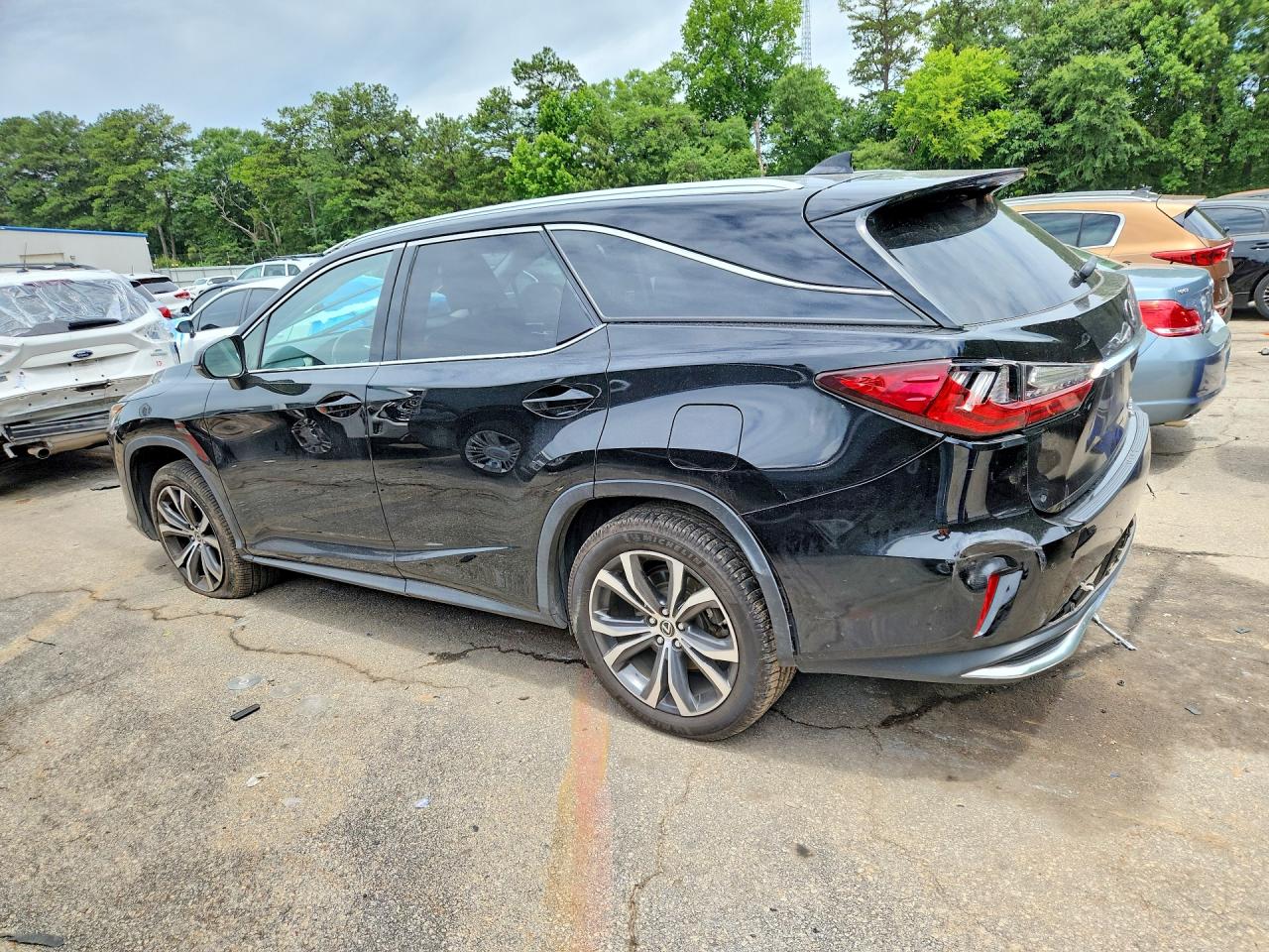 2018 Lexus Rx 350 L Черный vin: JTJGZKCA5J2008019