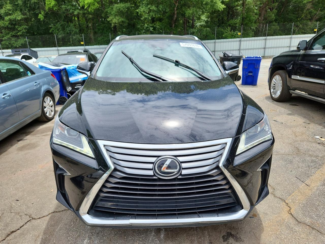 2018 Lexus Rx 350 L Черный vin: JTJGZKCA5J2008019