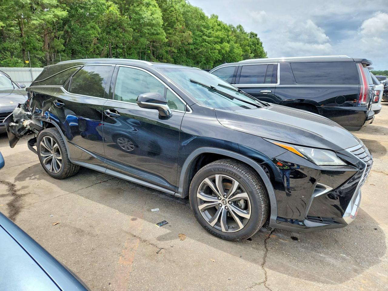2018 Lexus Rx 350 L Черный vin: JTJGZKCA5J2008019