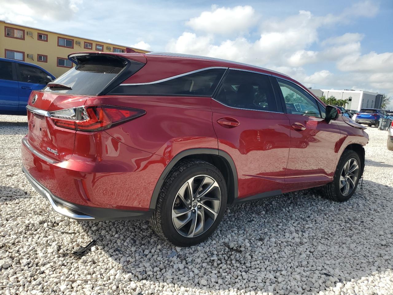 2018 Lexus Rx 350 L Бордовый vin: JTJGZKCA7J2006823
