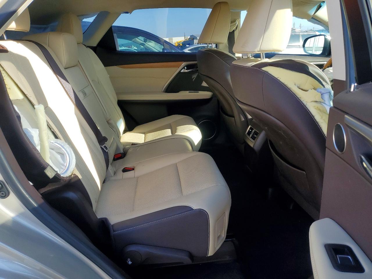 2019 Lexus Rx 350 L Beige vin: JTJGZKCA7K2010176