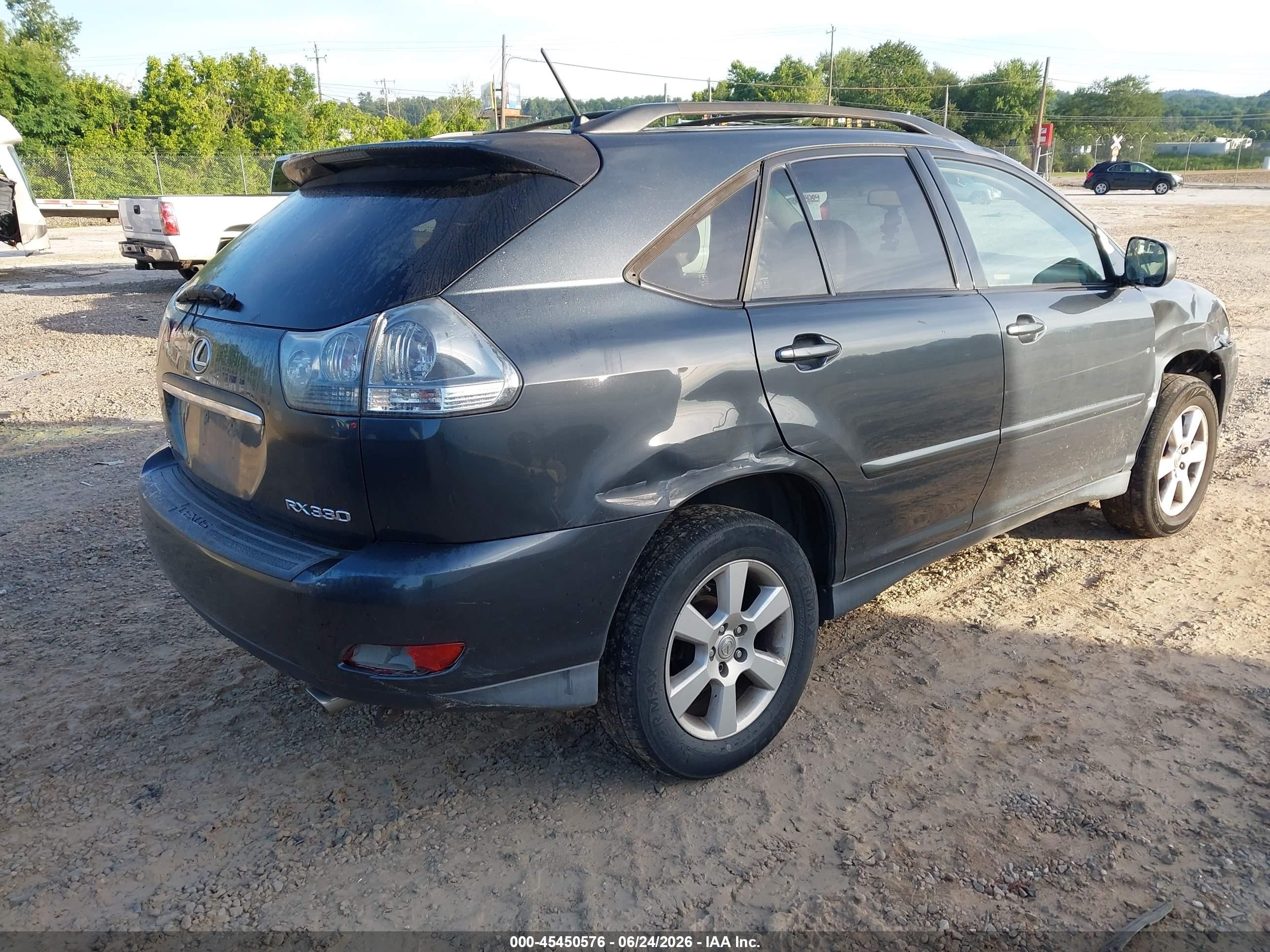 2004 Lexus Rx 330   Gray vin: JTJHA31U040011005