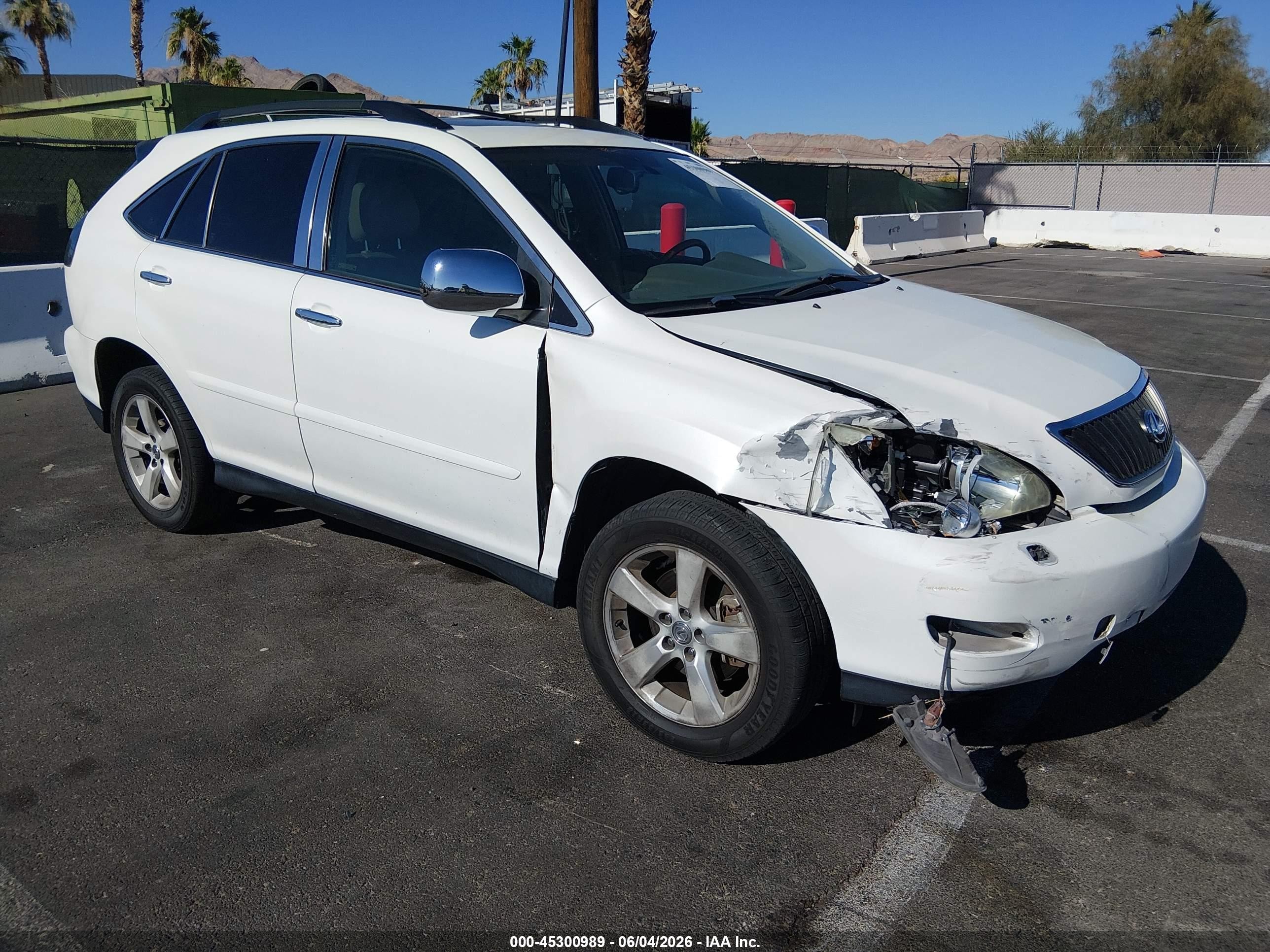 2004 Lexus Rx 330   White vin: JTJHA31U040047938
