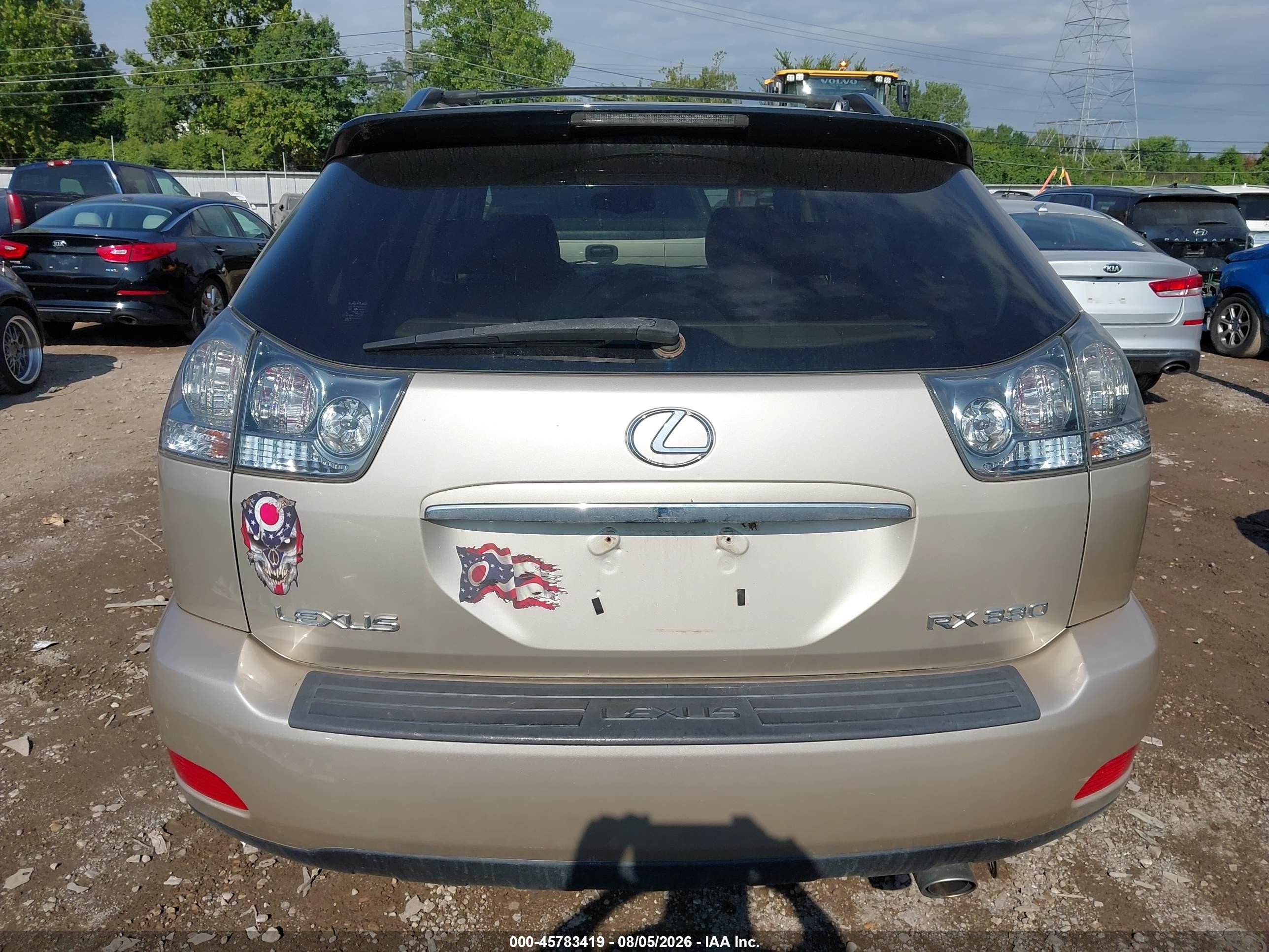 2004 Lexus Rx 330 Gold vin: JTJHA31U040059989