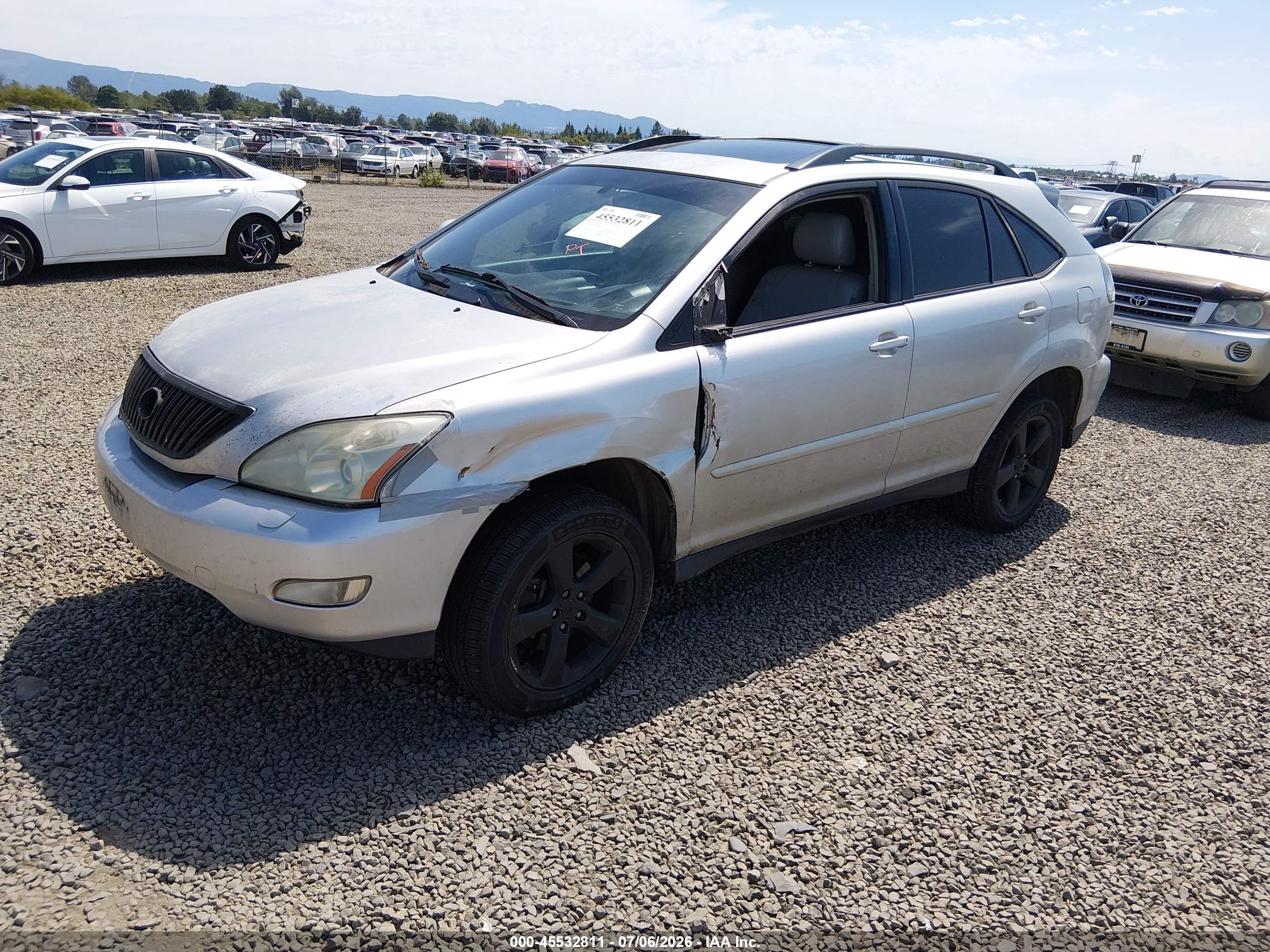 2006 Lexus Rx 330   Silver vin: JTJHA31U060102861