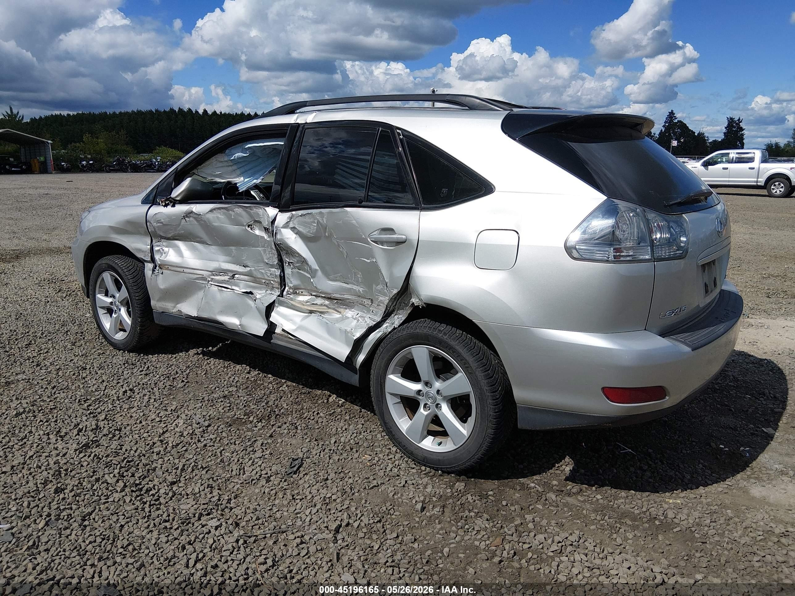 2004 Lexus Rx 330   Silver vin: JTJHA31U140014852