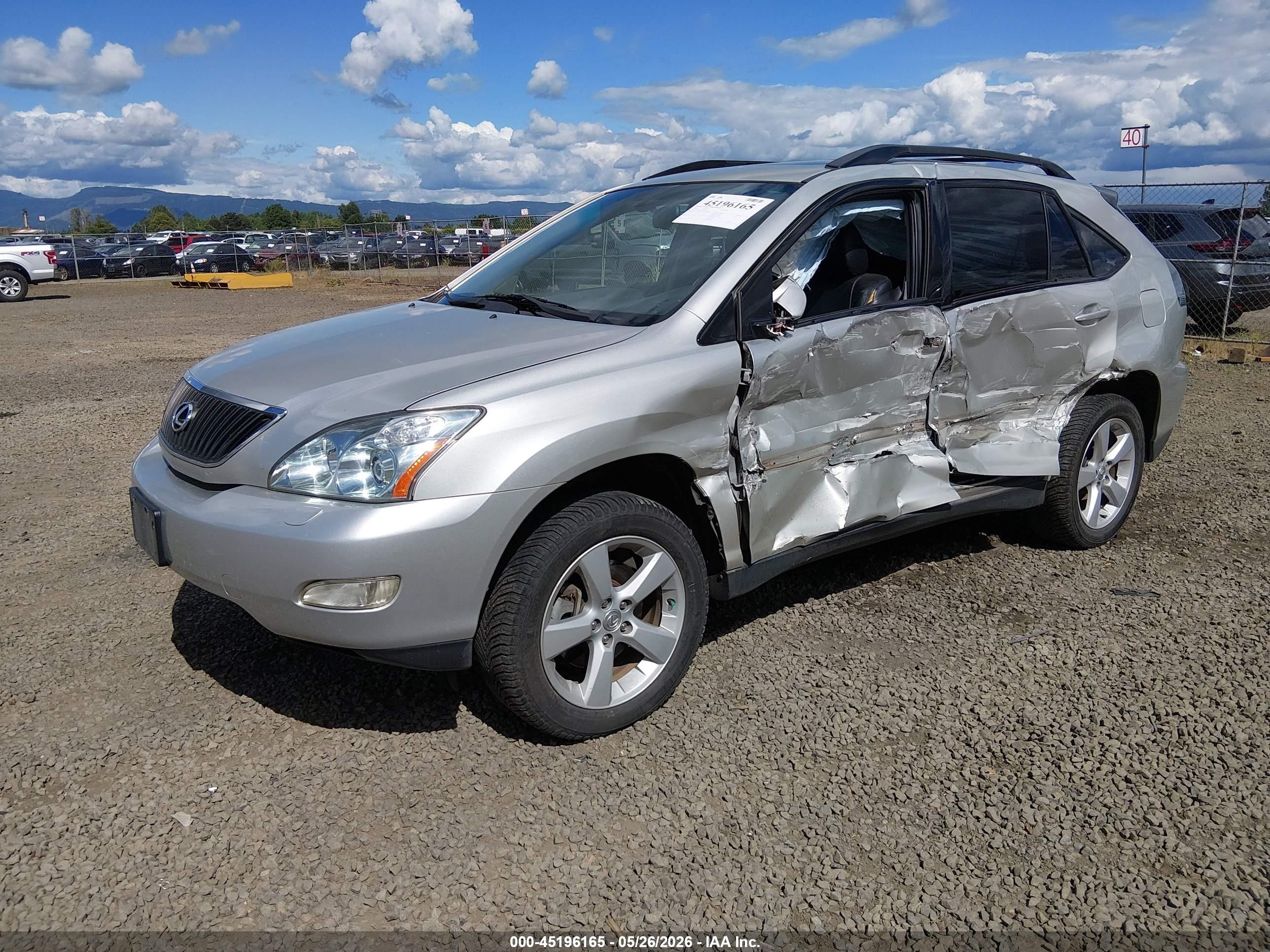 2004 Lexus Rx 330   Silver vin: JTJHA31U140014852