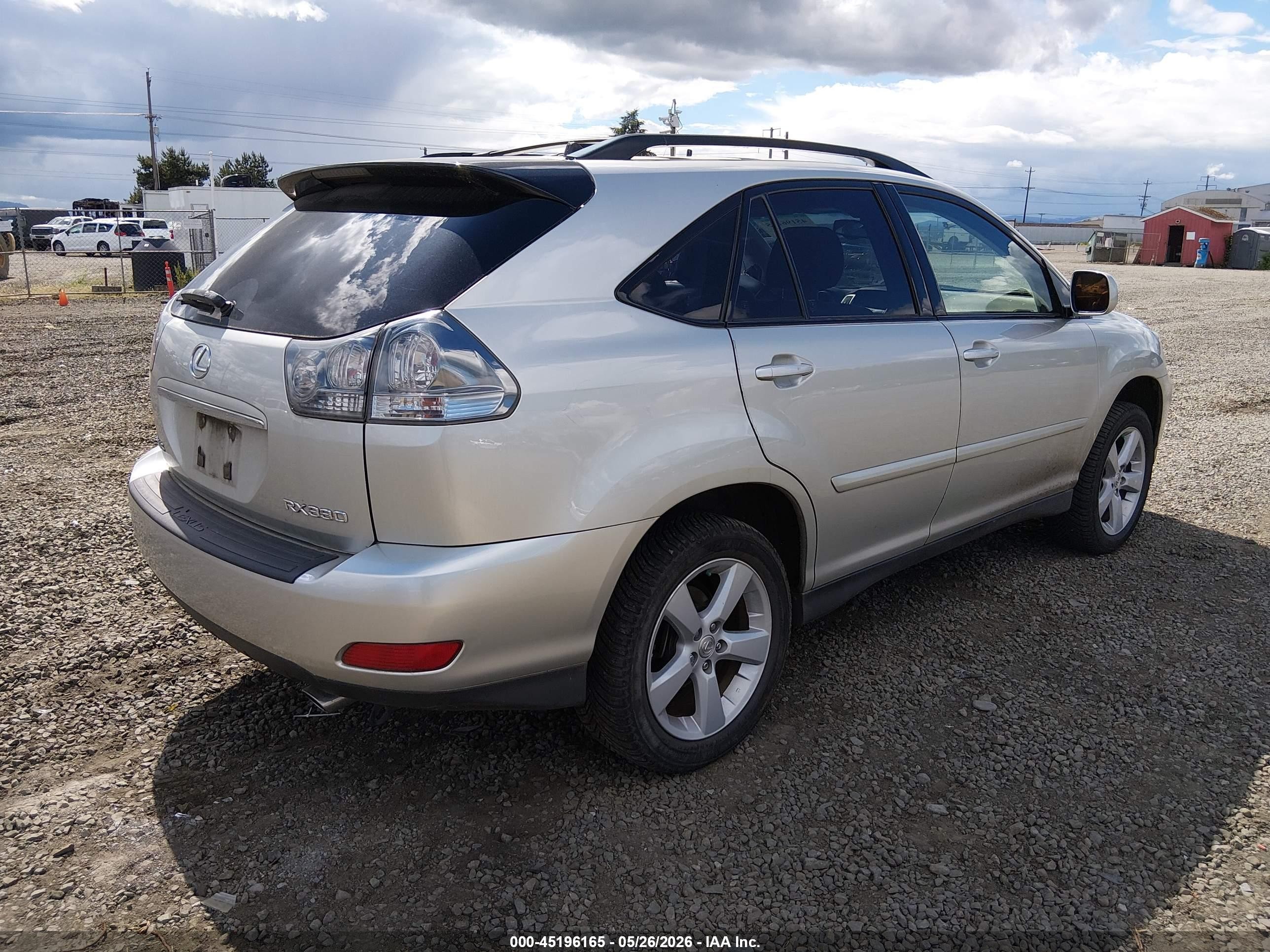 2004 Lexus Rx 330   Silver vin: JTJHA31U140014852