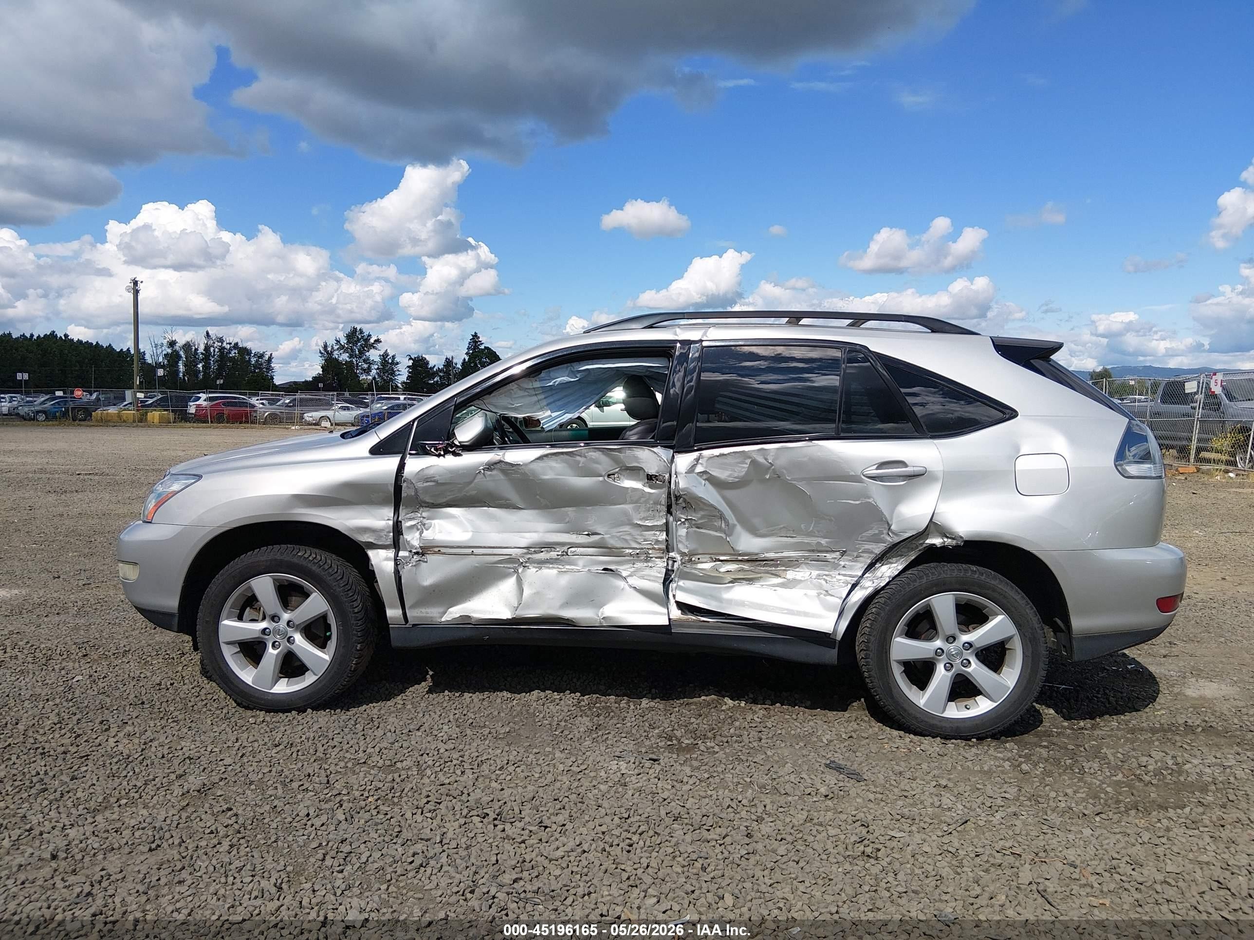 2004 Lexus Rx 330   Silver vin: JTJHA31U140014852