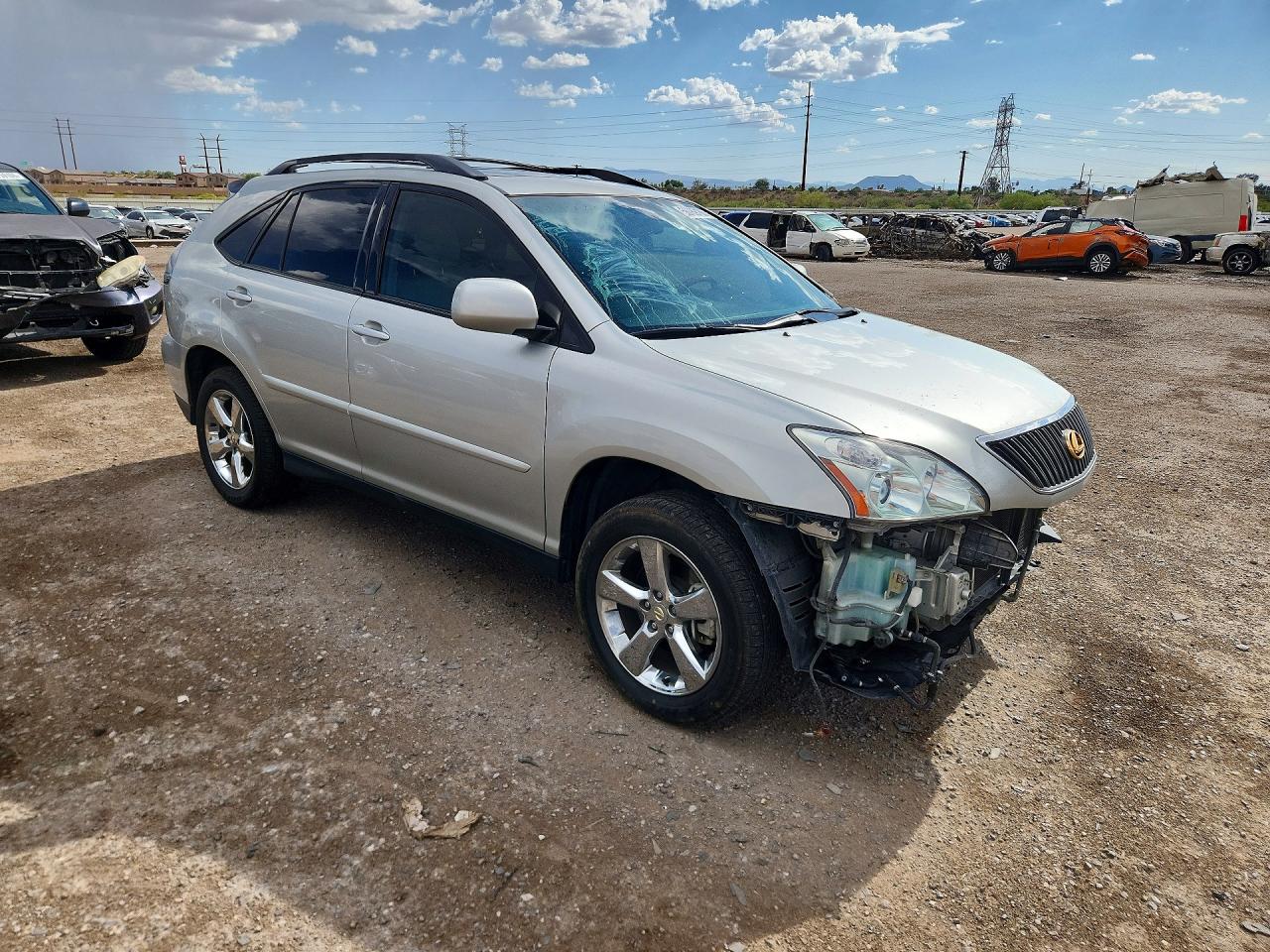 2004 Lexus Rx 330 Серебряный vin: JTJHA31U140051884