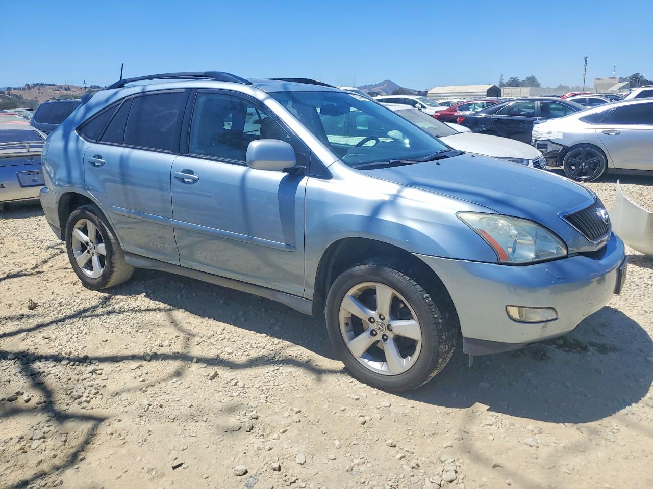 2004 Lexus Rx 330 Blue vin: JTJHA31U140053652
