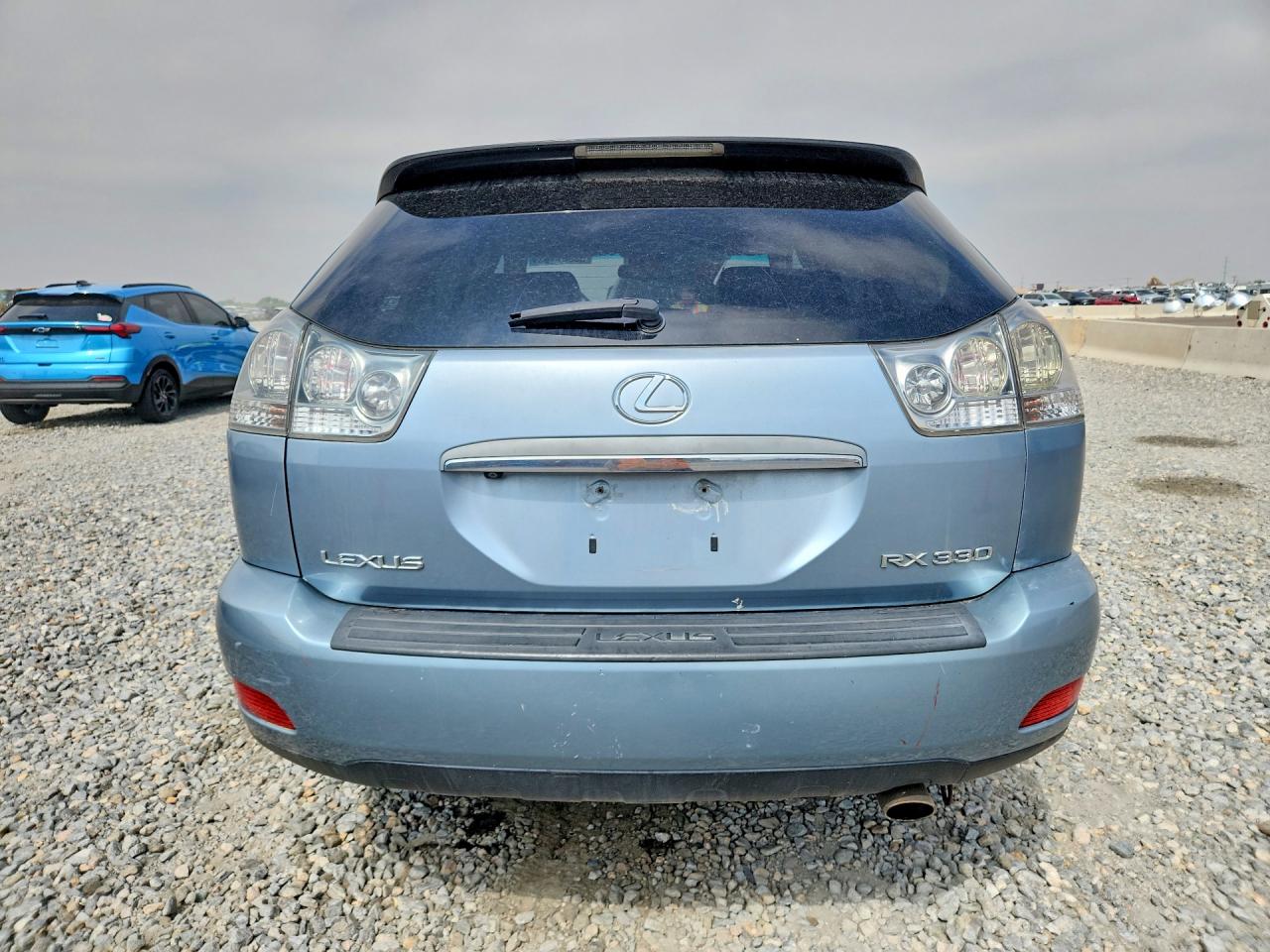 2006 Lexus Rx 330 Blue vin: JTJHA31U160103498