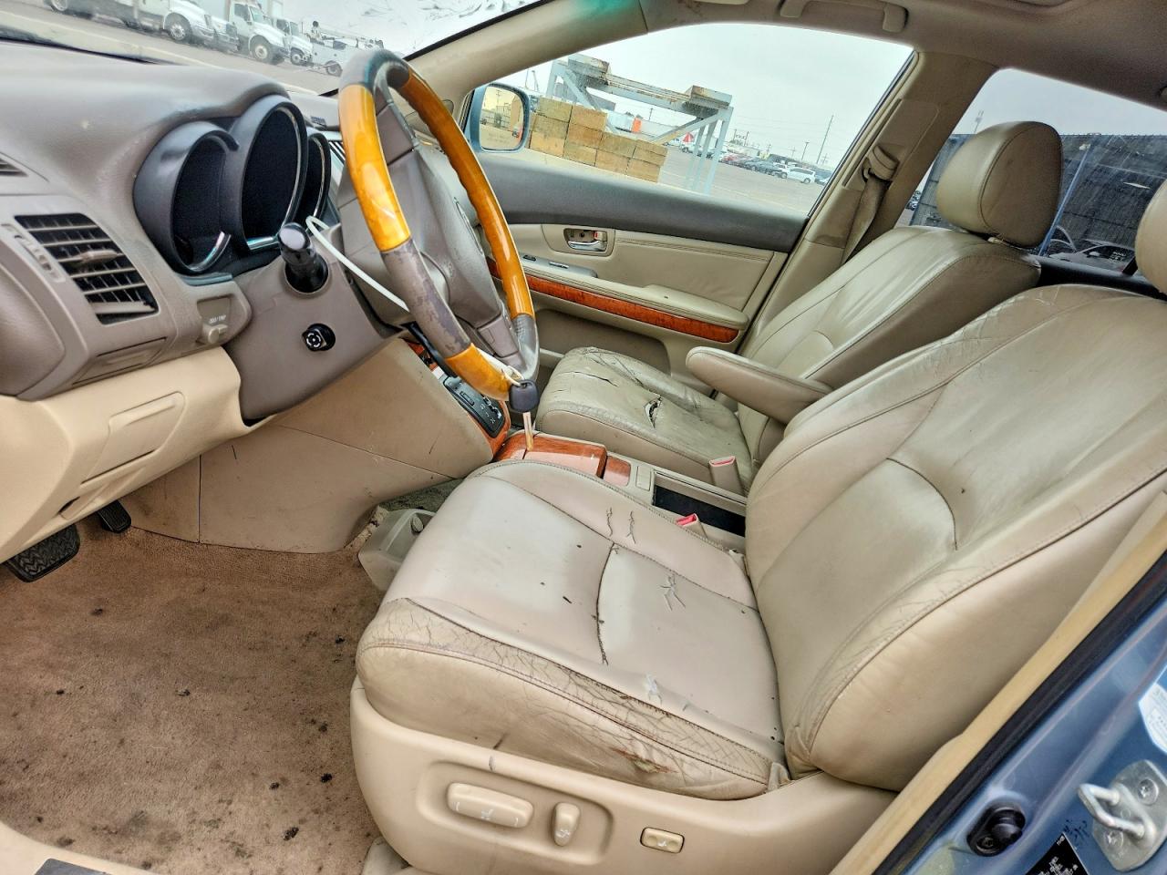 2006 Lexus Rx 330 Blue vin: JTJHA31U160103498