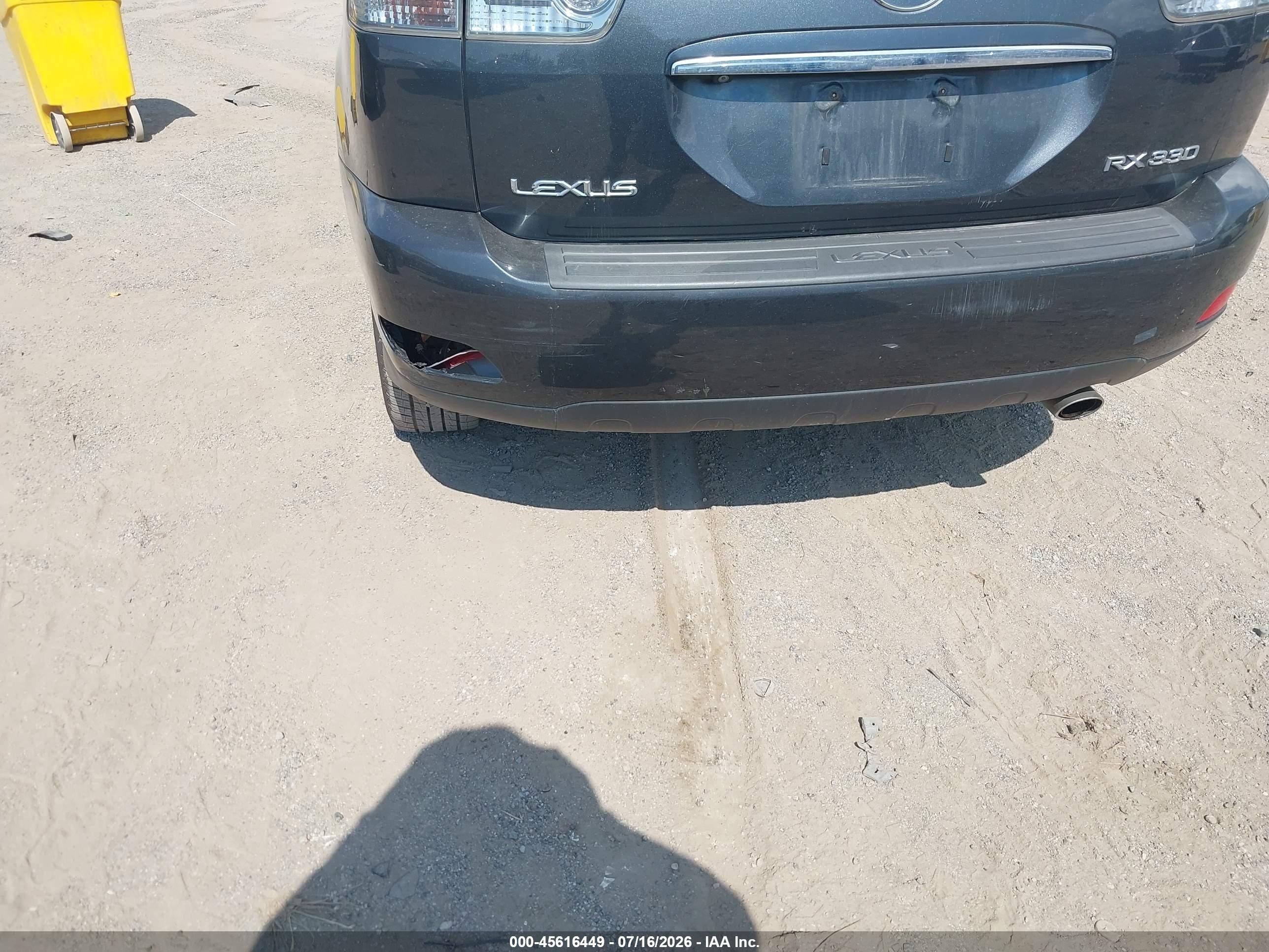 2004 Lexus Rx 330   Gray vin: JTJHA31U240052574