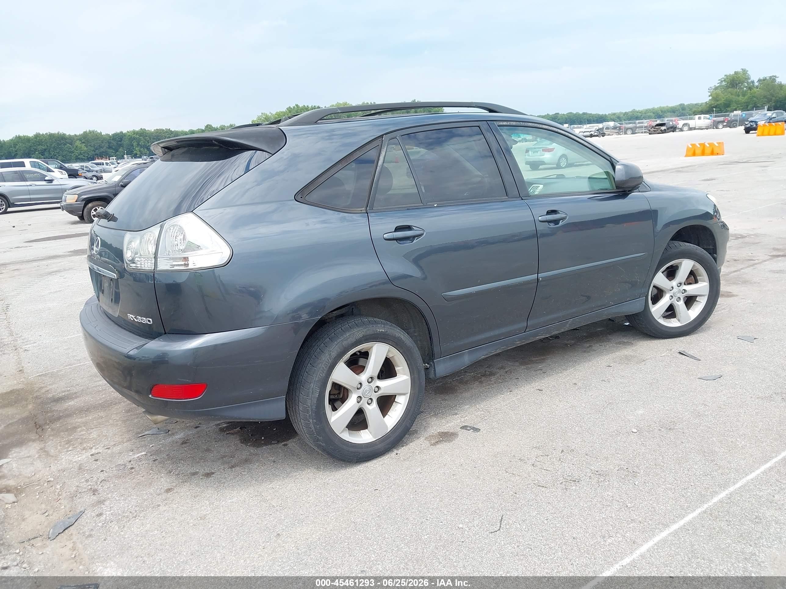 2004 Lexus Rx 330   Dark Blue vin: JTJHA31U240057998