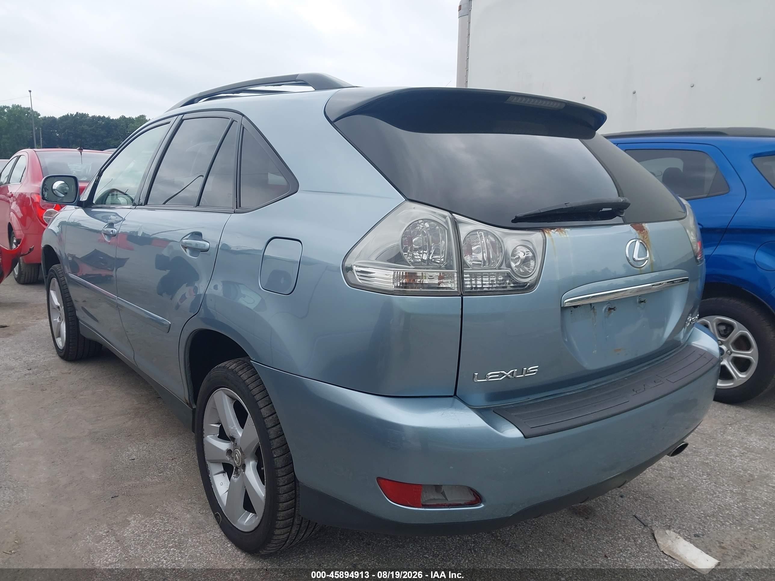 2004 Lexus Rx 330   Light Blue vin: JTJHA31U440050390