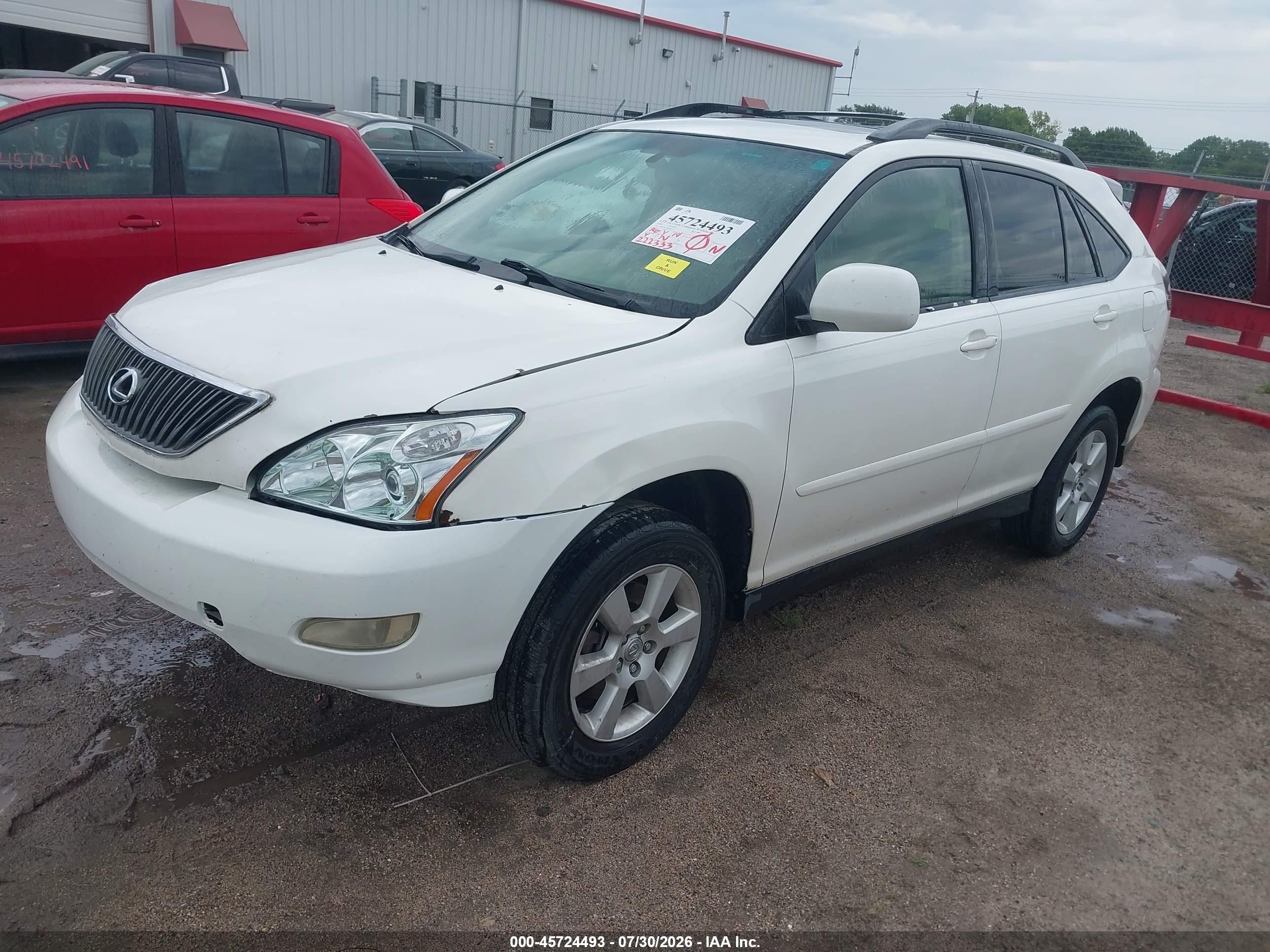 2004 Lexus Rx 330   White vin: JTJHA31U440063477