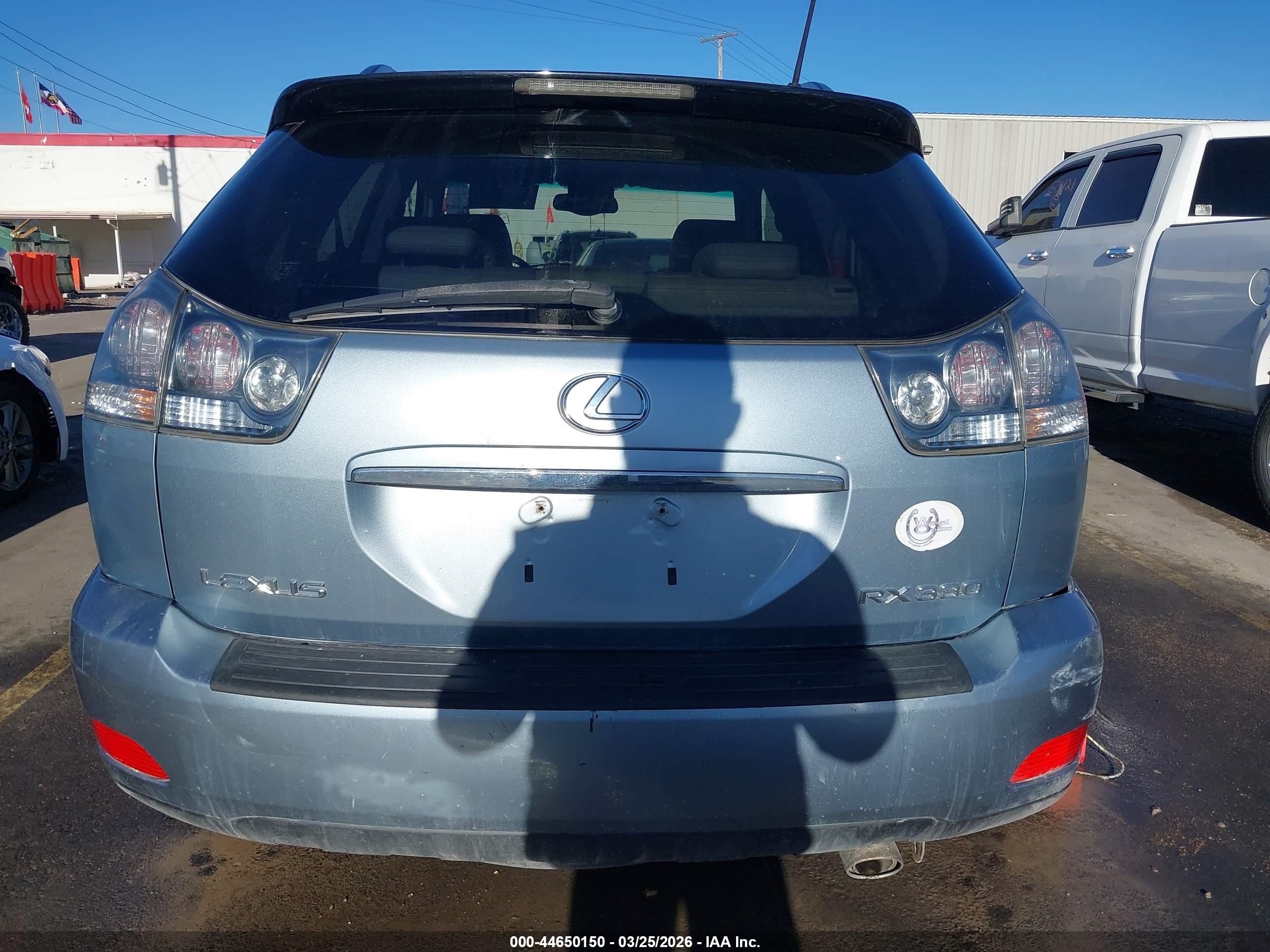 2004 Lexus Rx 330   Light Blue vin: JTJHA31U540049944