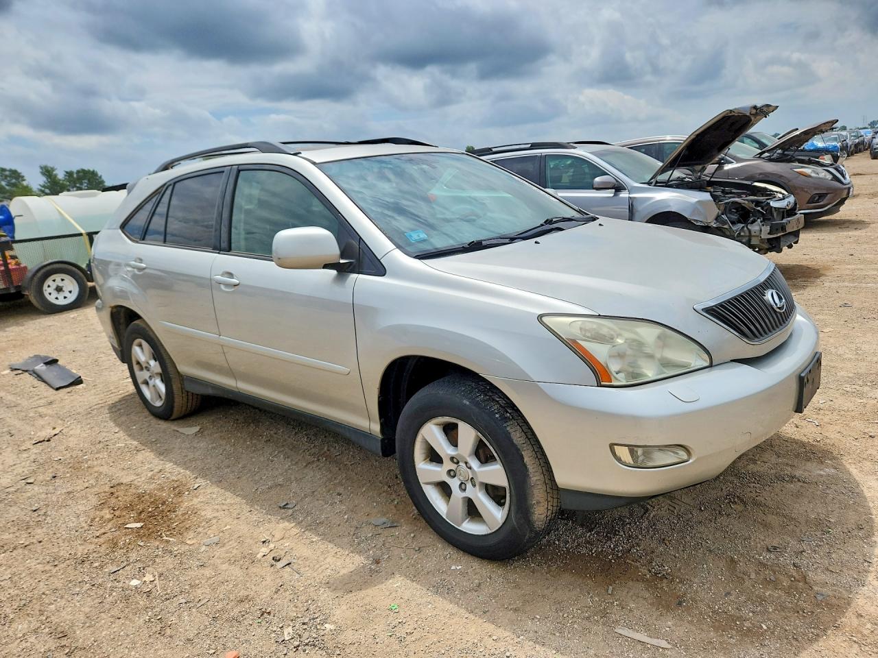 2005 Lexus Rx 330 Silver vin: JTJHA31U550084002
