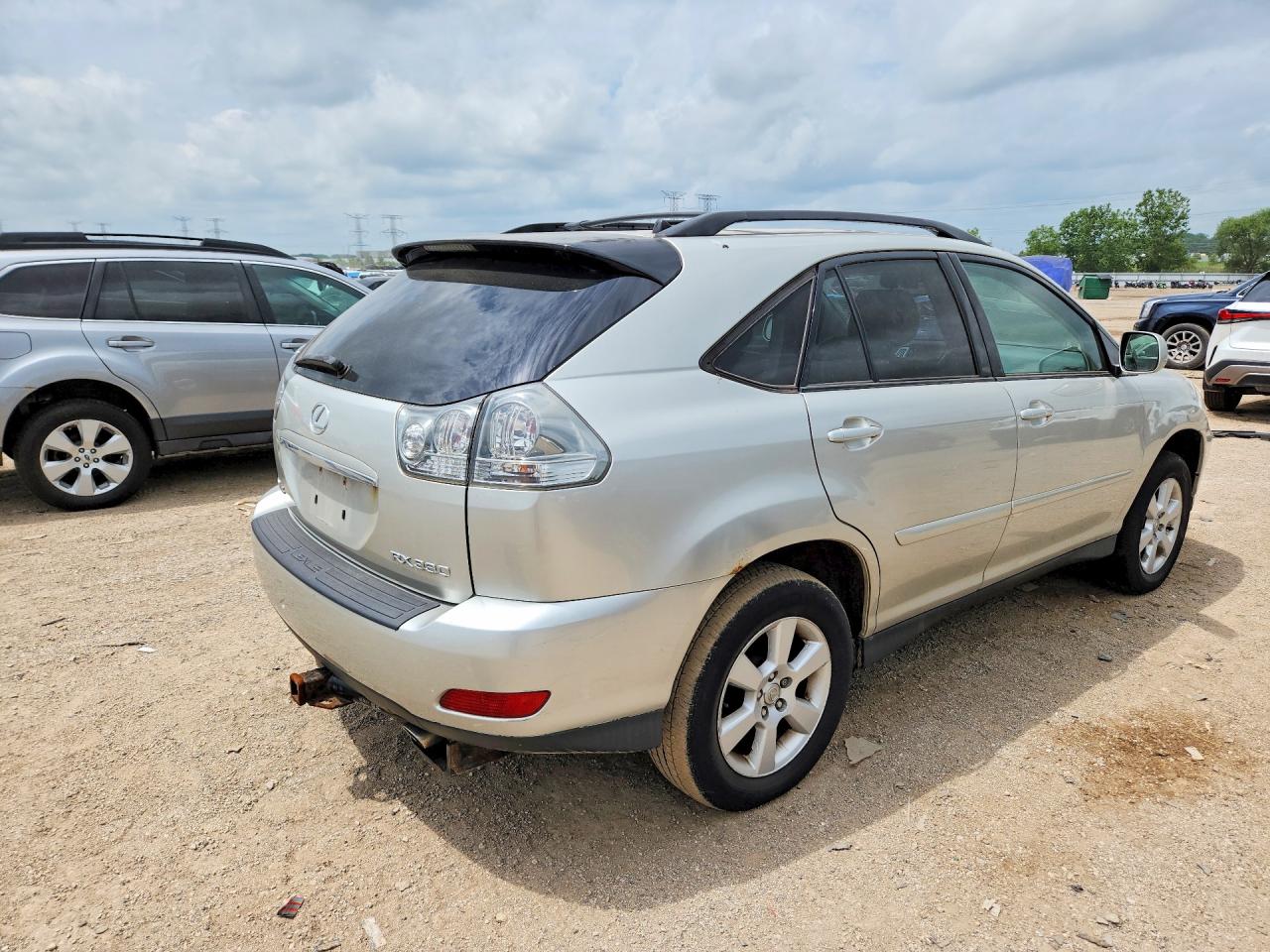 2005 Lexus Rx 330 Silver vin: JTJHA31U550084002