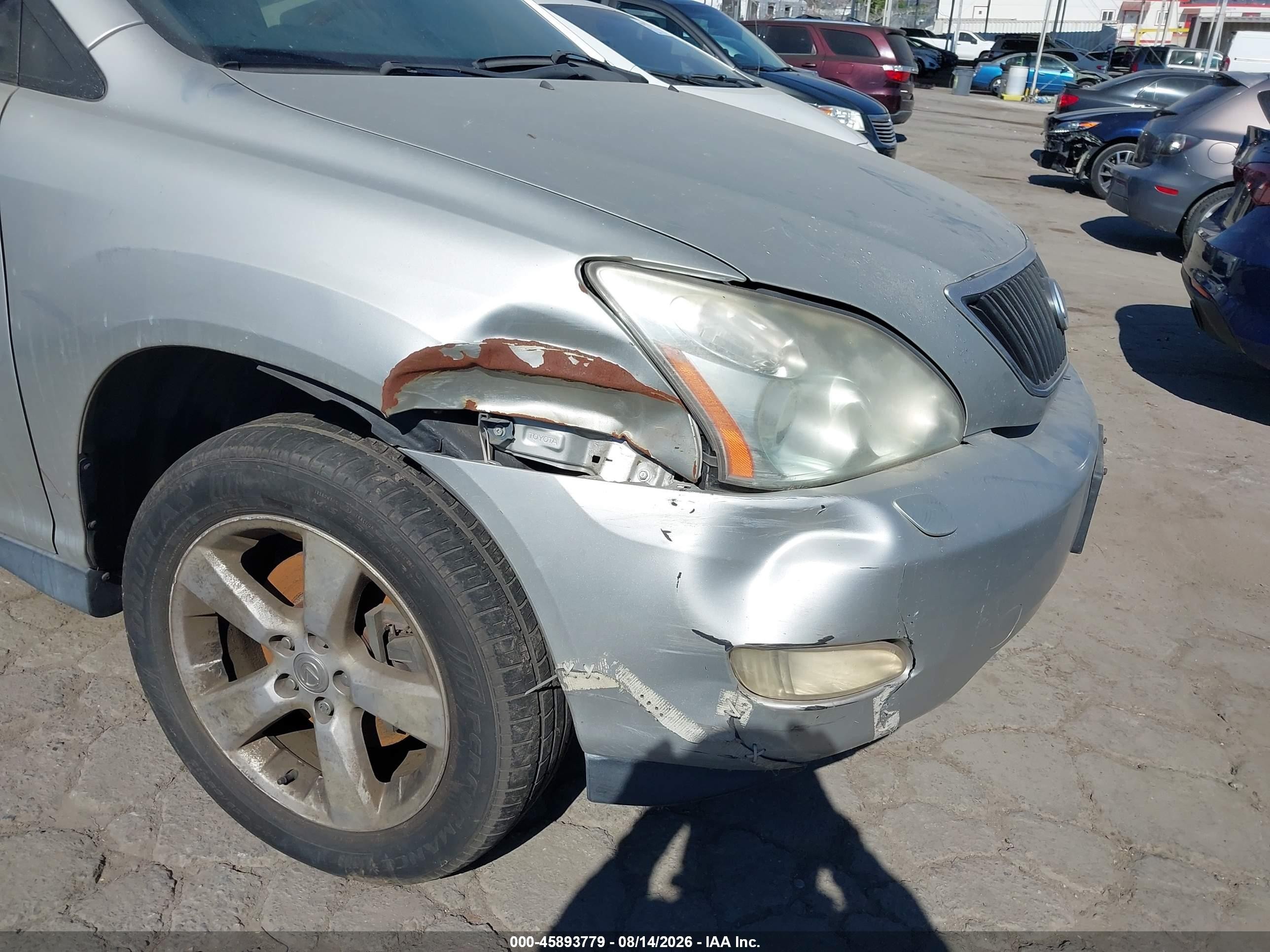 2005 Lexus Rx 330   Silver vin: JTJHA31U550095064