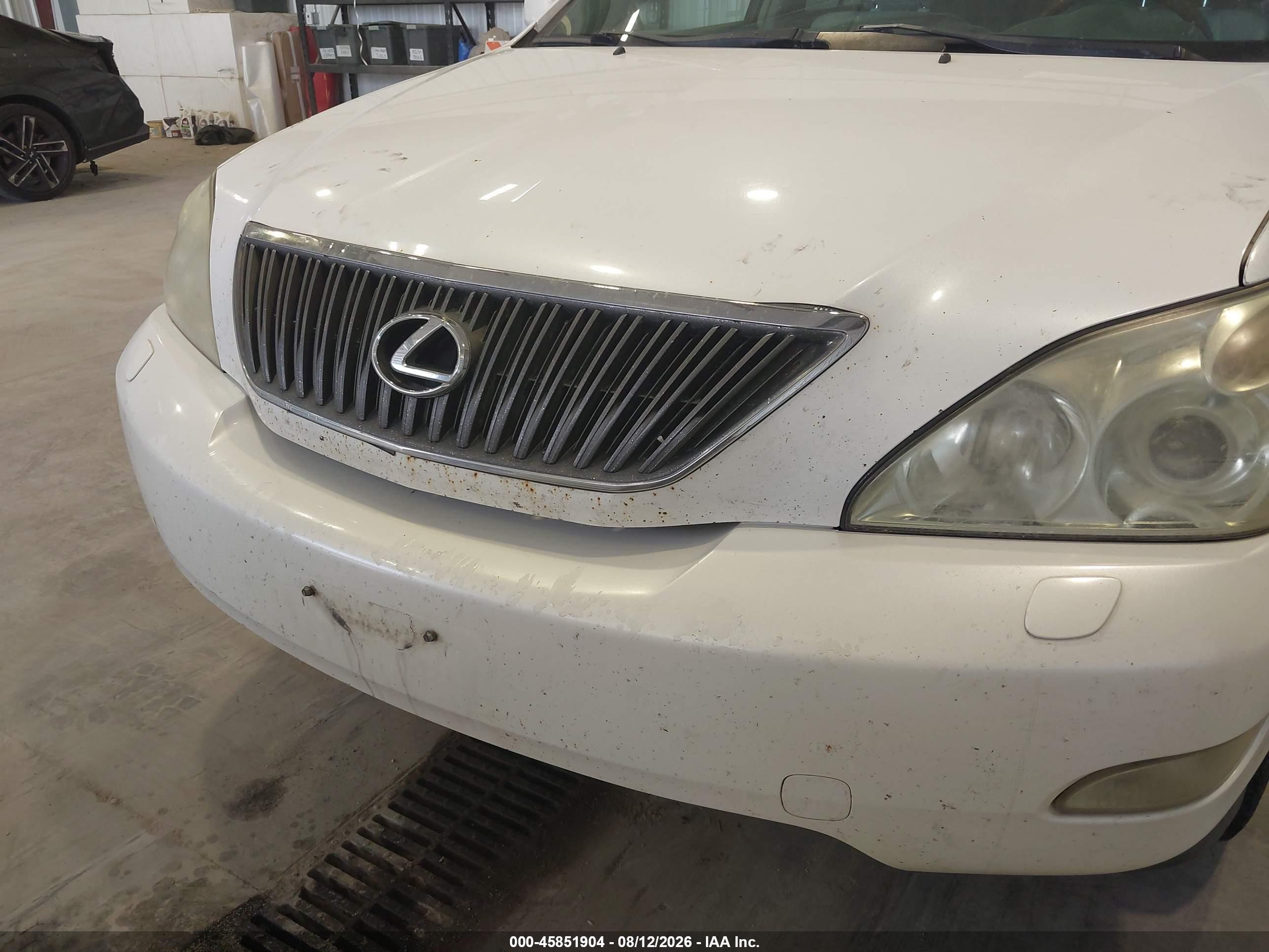 2004 Lexus Rx 330 White vin: JTJHA31U640062234