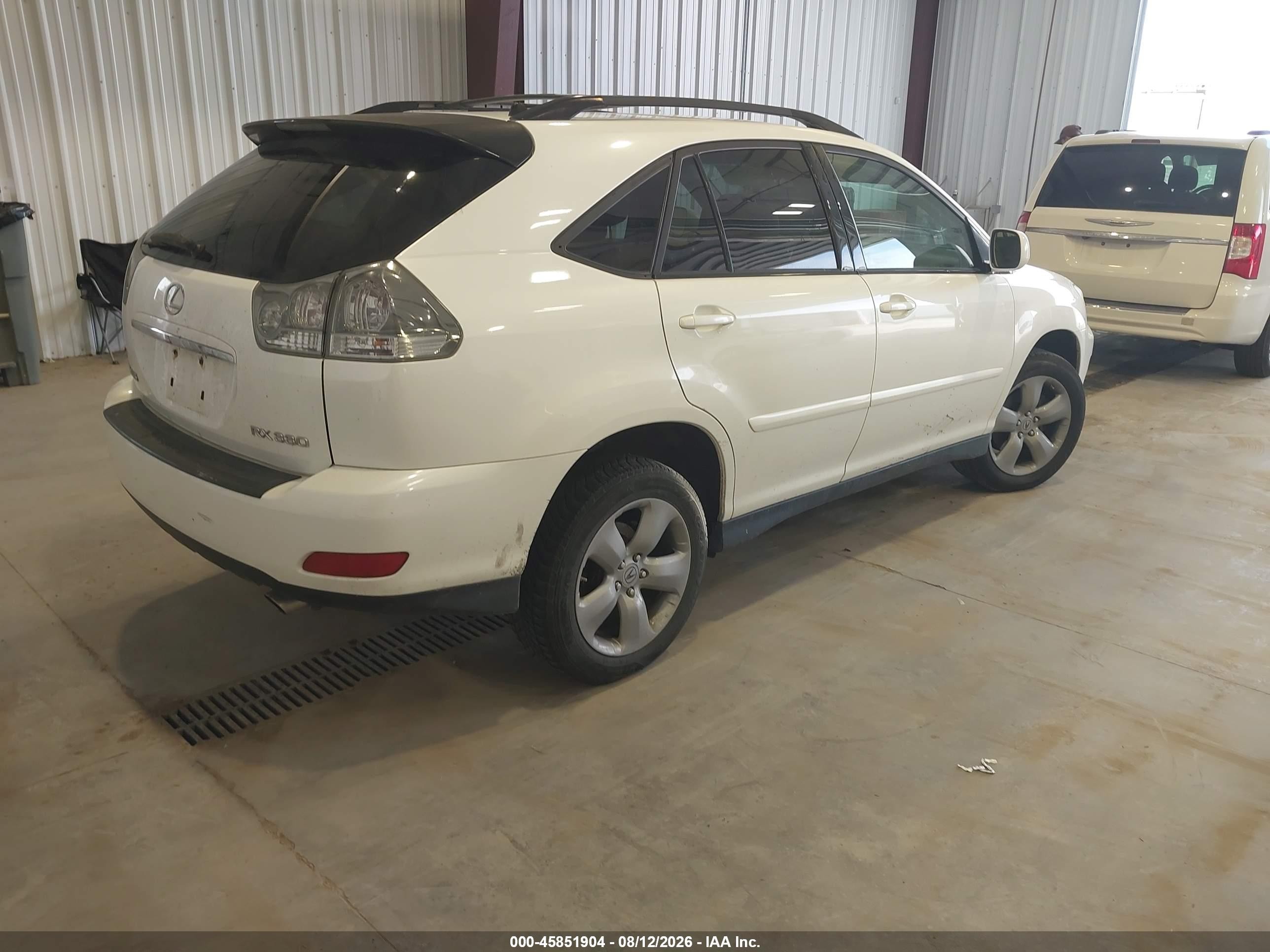 2004 Lexus Rx 330 White vin: JTJHA31U640062234