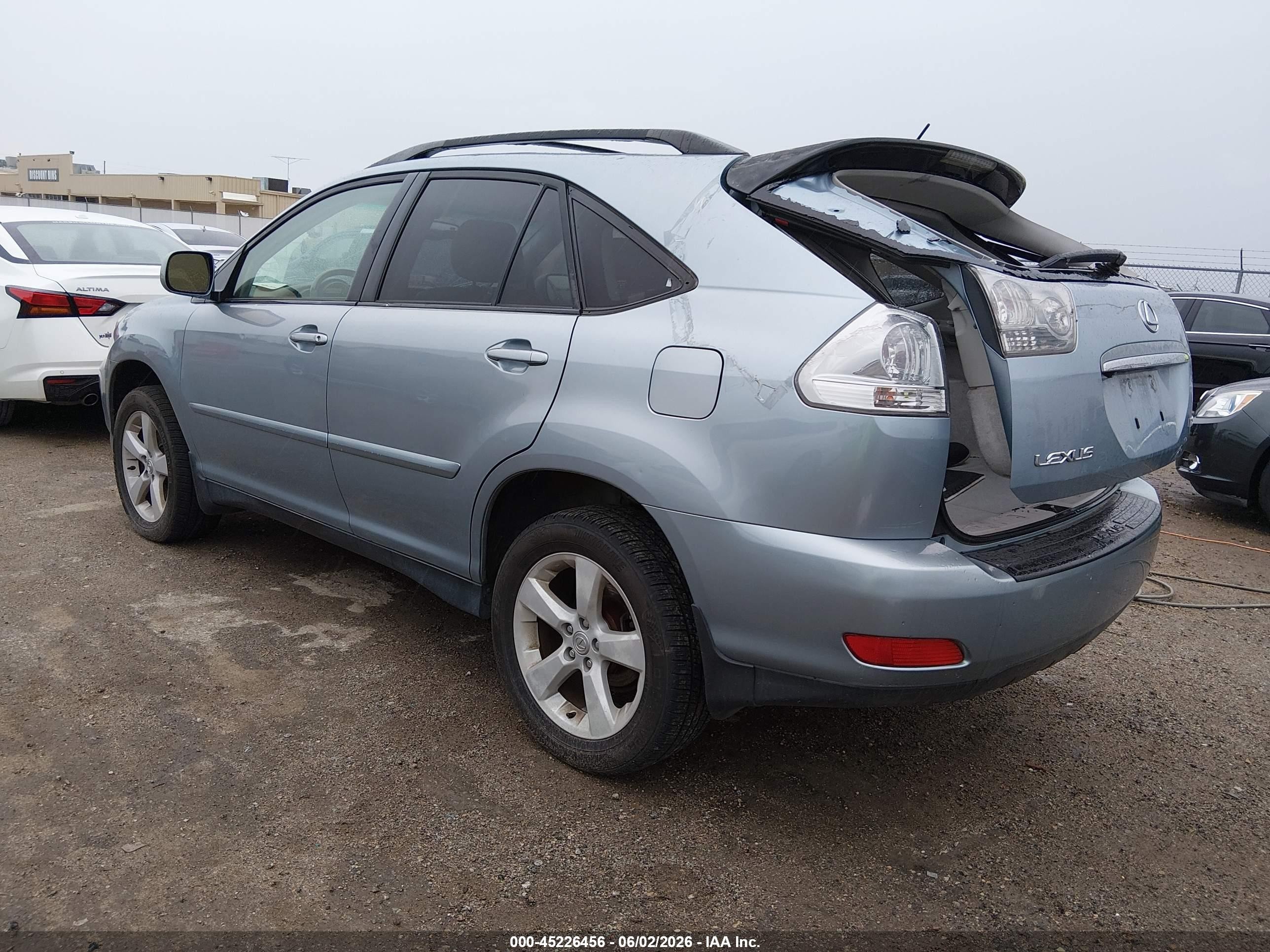 2005 Lexus Rx 330   Blue vin: JTJHA31U650082954