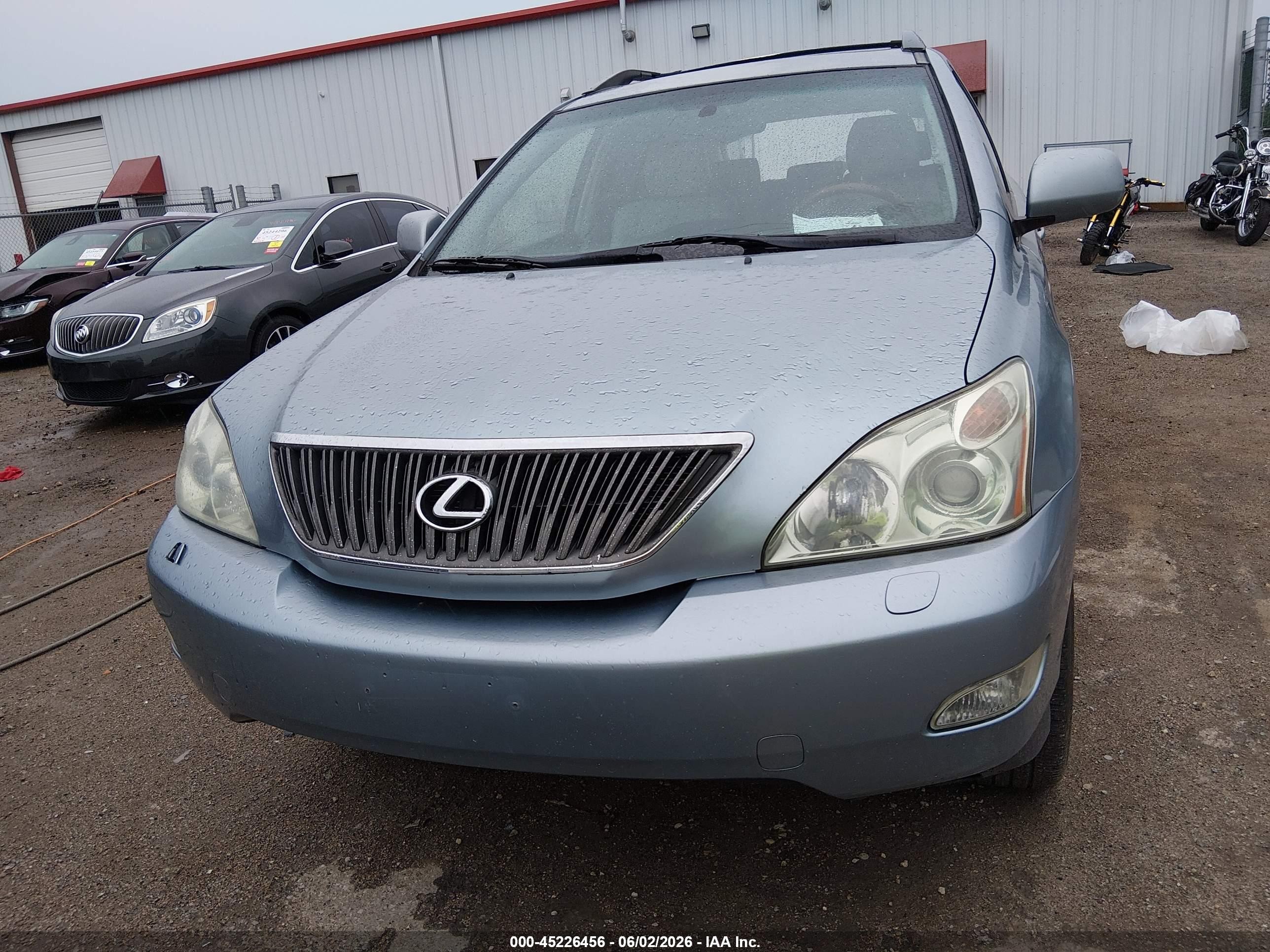 2005 Lexus Rx 330   Blue vin: JTJHA31U650082954