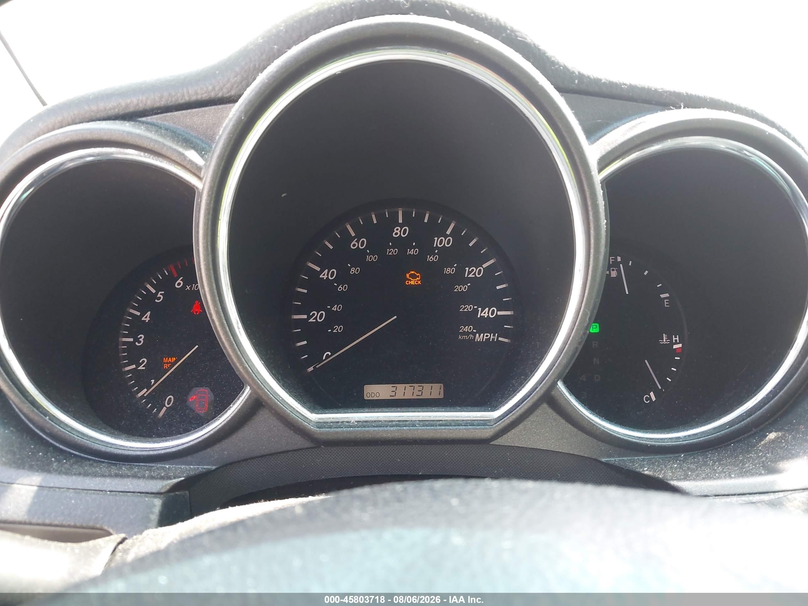 2005 Lexus Rx 330   Silver vin: JTJHA31U650091606