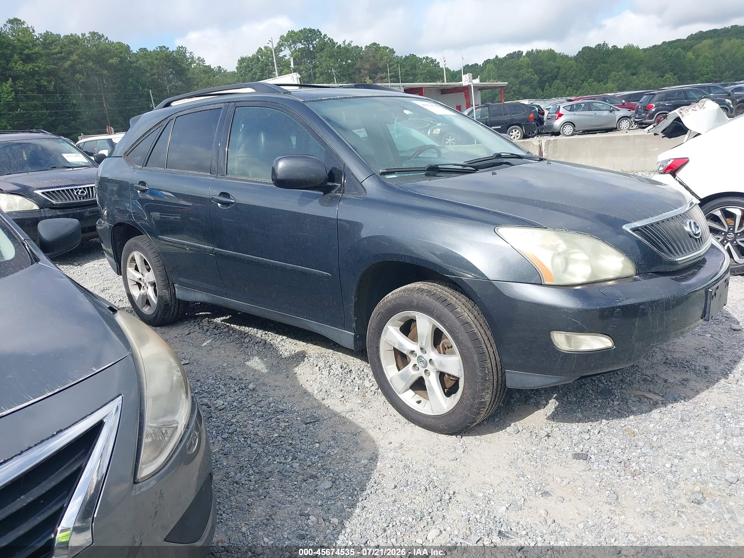 2004 Lexus Rx 330   Gray vin: JTJHA31U740028089