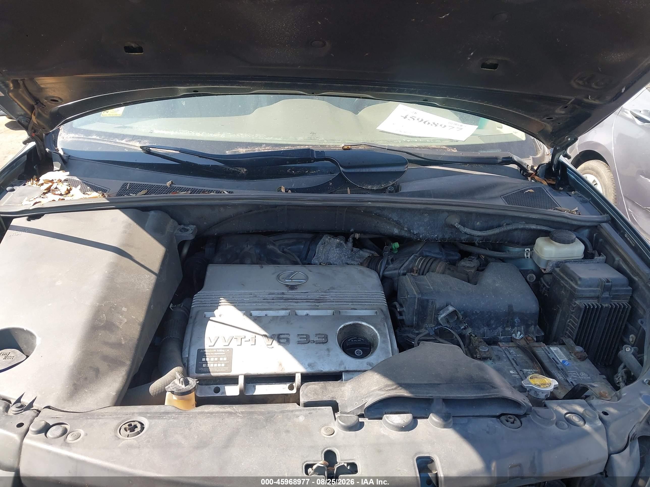 2004 Lexus Rx 330   Зеленый vin: JTJHA31U740062484