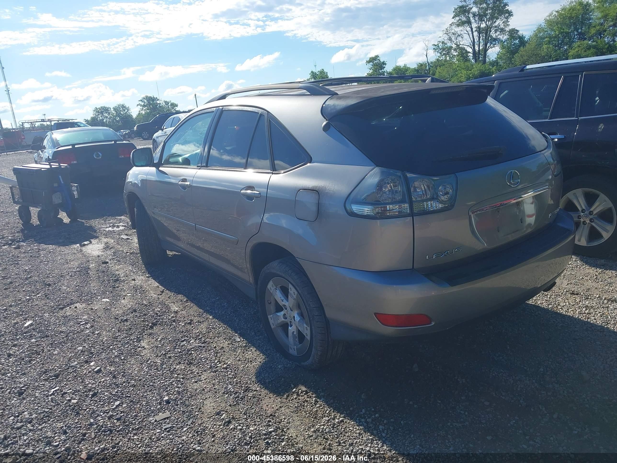 2005 Lexus Rx 330   Silver vin: JTJHA31U750095874