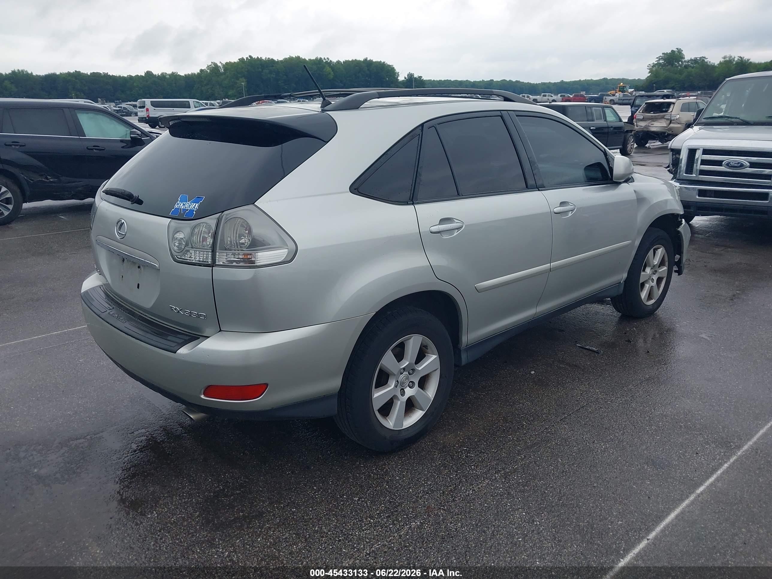 2004 Lexus Rx 330   Silver vin: JTJHA31U940047159