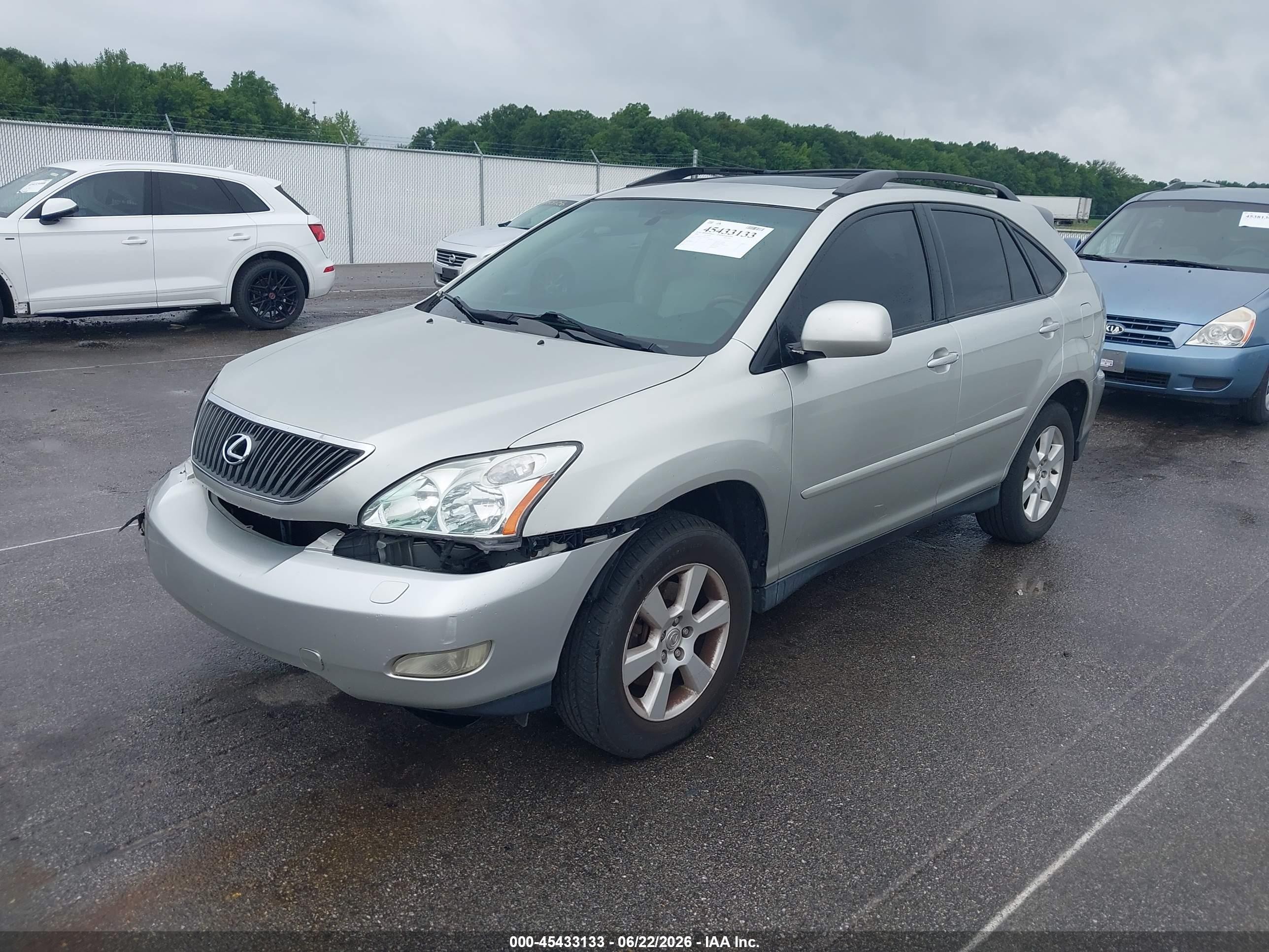 2004 Lexus Rx 330   Silver vin: JTJHA31U940047159