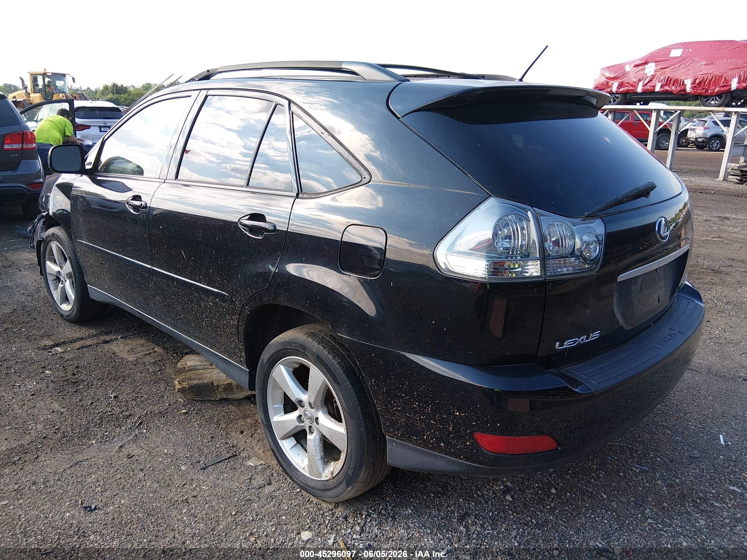 2004 Lexus Rx 330   Black vin: JTJHA31UX40009360